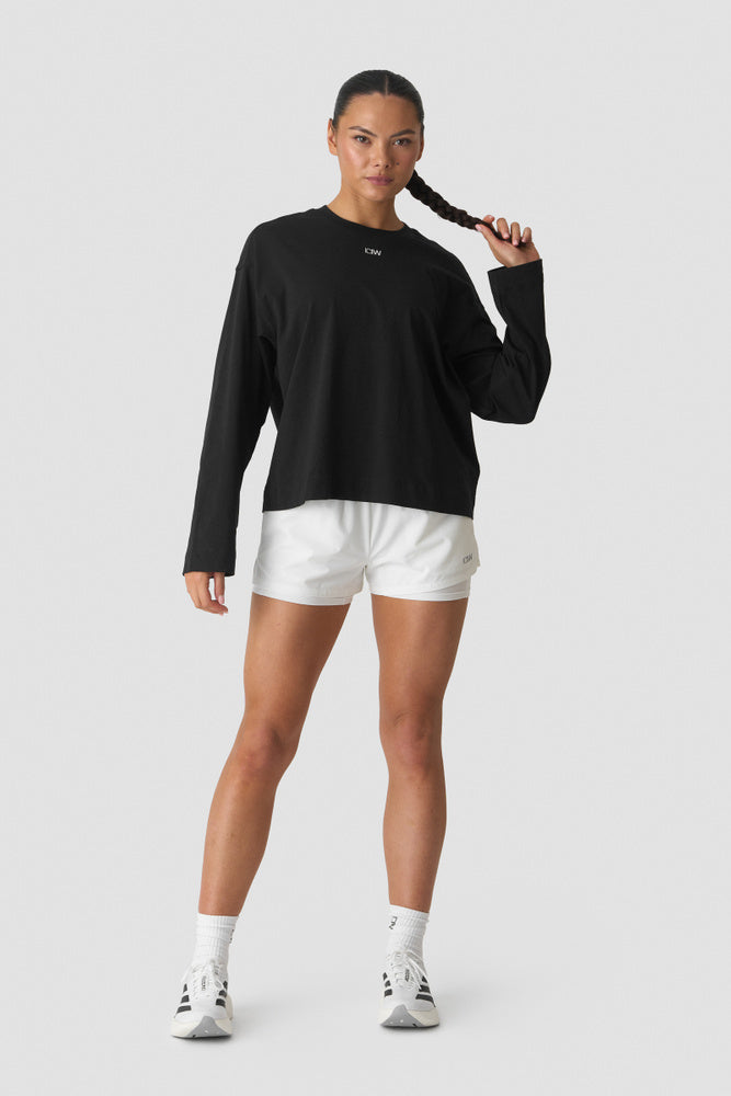 ICIW Everyday Relaxed Long Sleeve Black