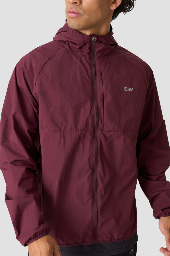 ICIW Essential Wind Jacket M Dark Mahogany