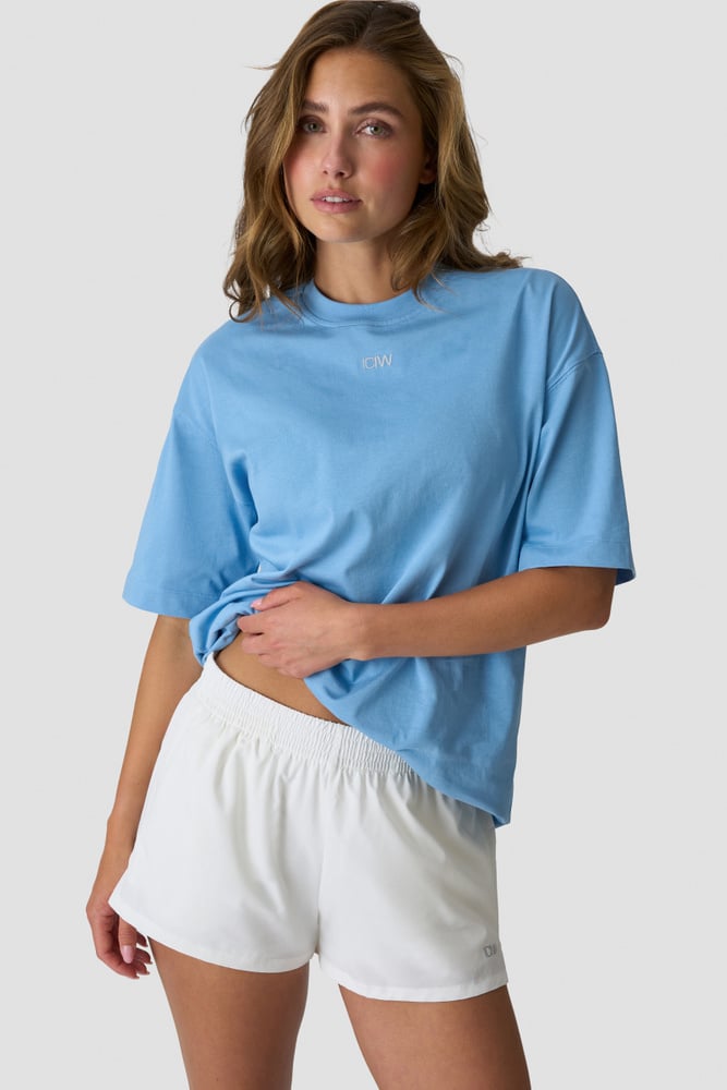 ICIW Everyday Oversized Tee Dove Blue