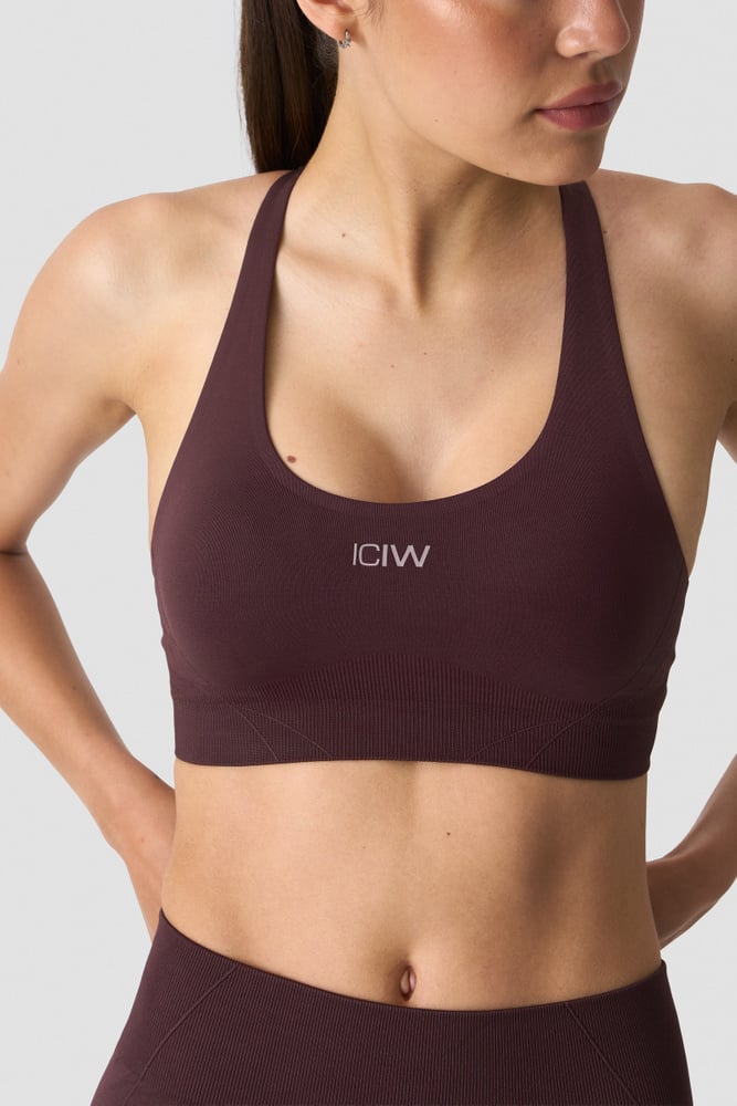 ICIW Shape Mid Support Sports Bra espresso