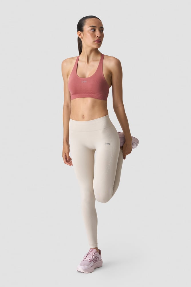 ICIW Shape Mid Support Sports Bra rust