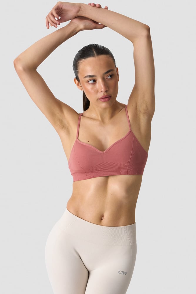 ICIW Shape Strappy Sports Bra Rust