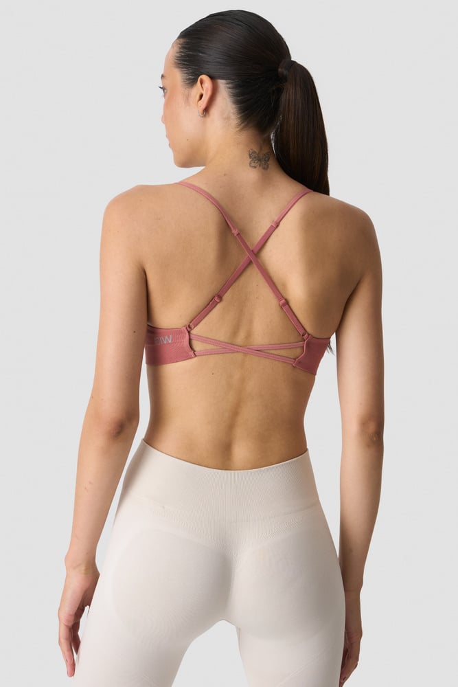 ICIW Shape Strappy Sports Bra Rust
