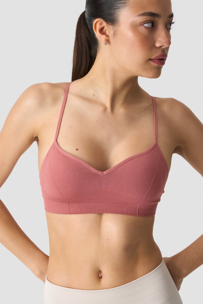 ICIW Shape Strappy Sports Bra Rust