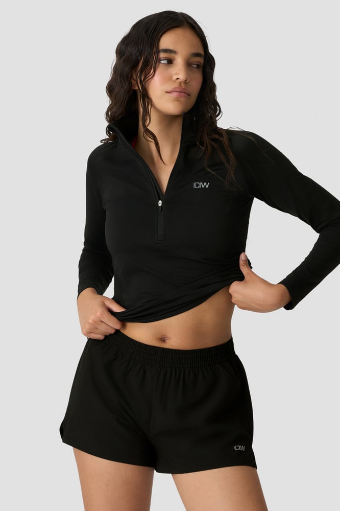 ICIW Define Seamless 1/2 Zip Black