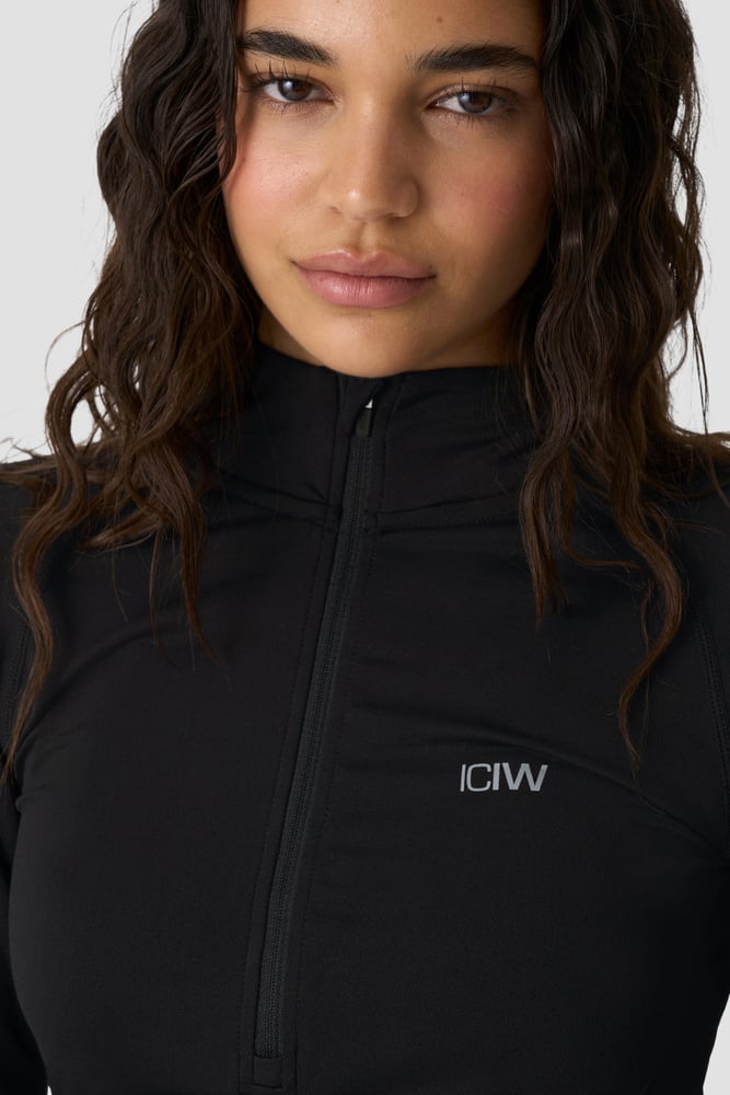 ICIW Define Seamless 1/2 Zip Black