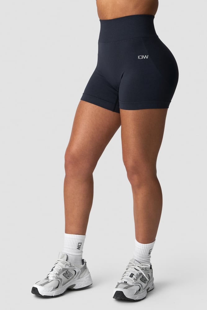ICIW Smooth Seamless Shorts navy