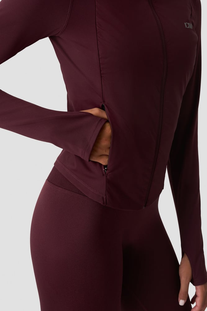 ICIW Essential Insulated Jacket Maroon