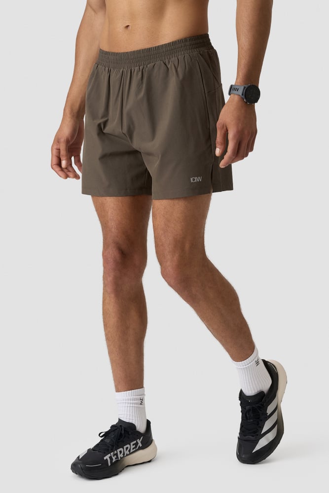 ICIW Mirage Cardio 5" Shorts Forest Brown