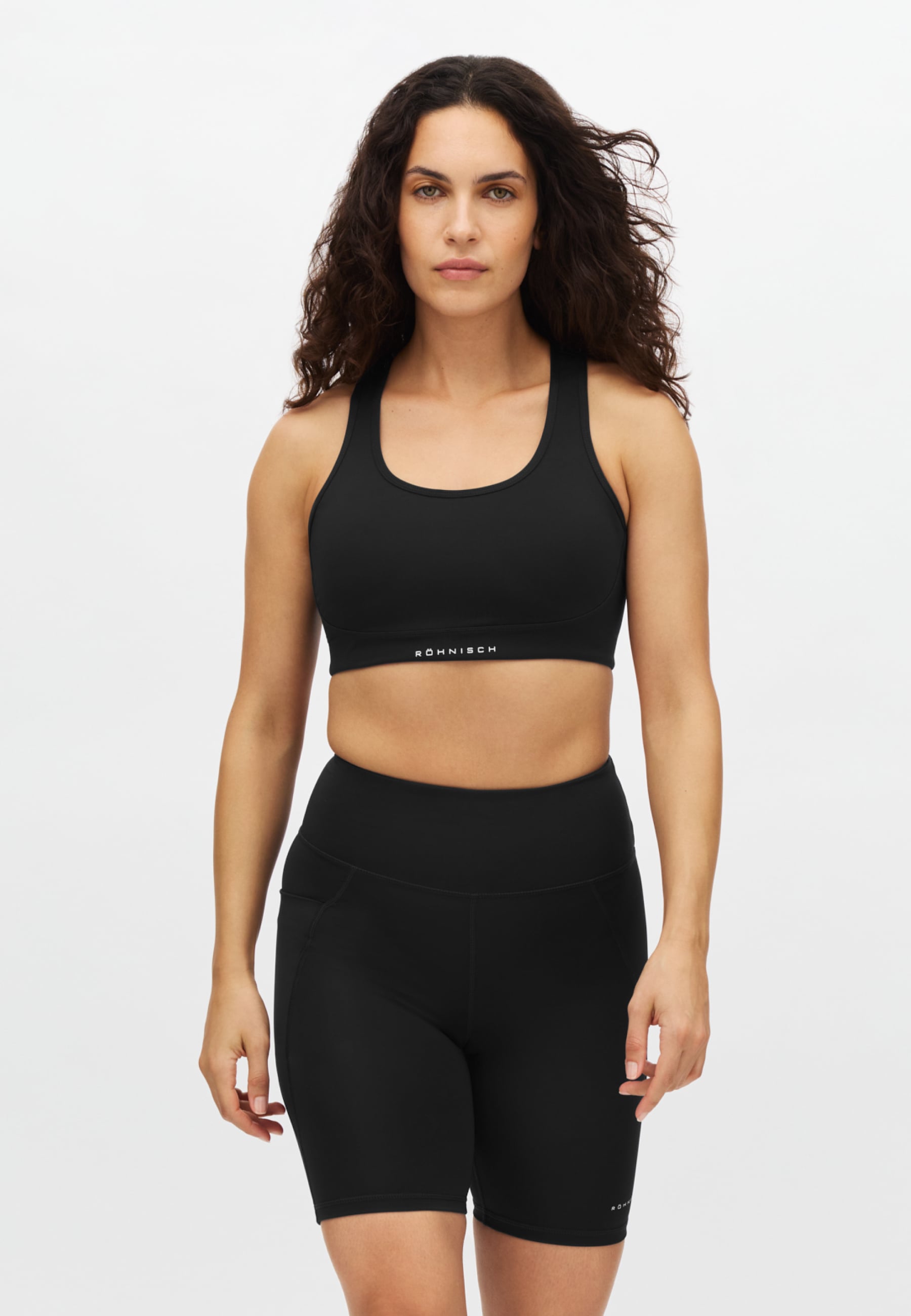 RÖHNISCH Flattering Mesh Sportsbra Black