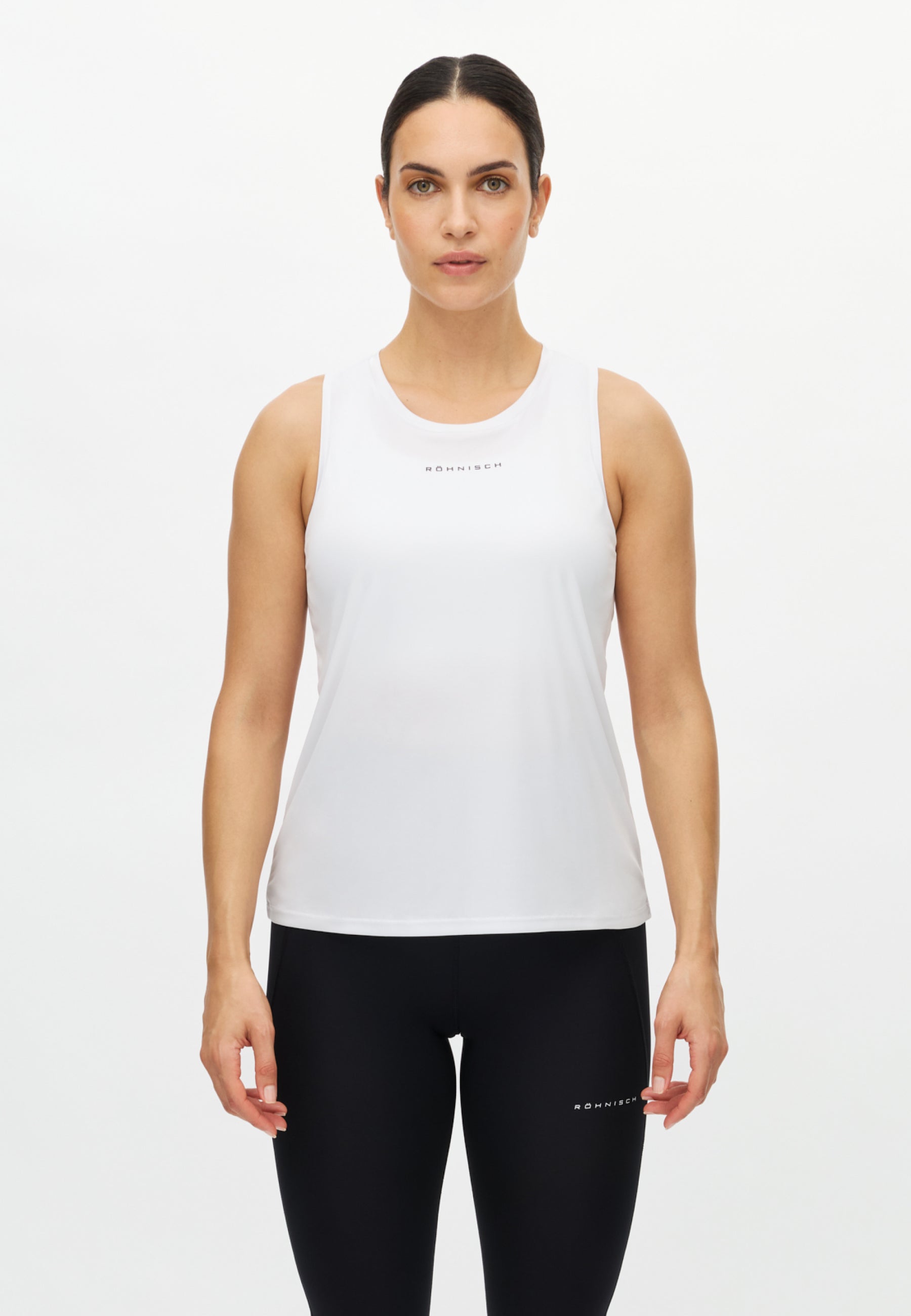RÖHNISCH Team Logo Tank Top White