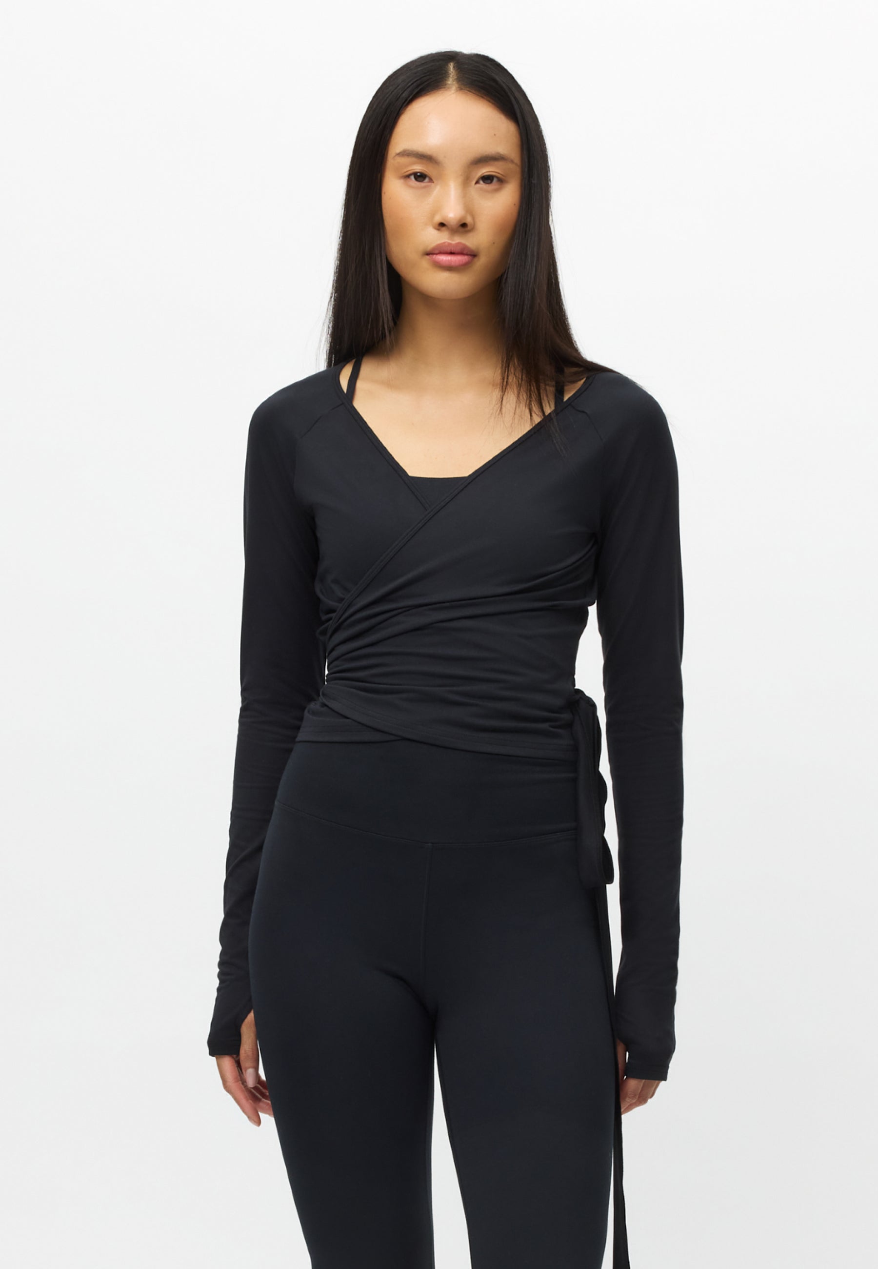 RÖHNISCH Smoothflex Wrap Top Black
