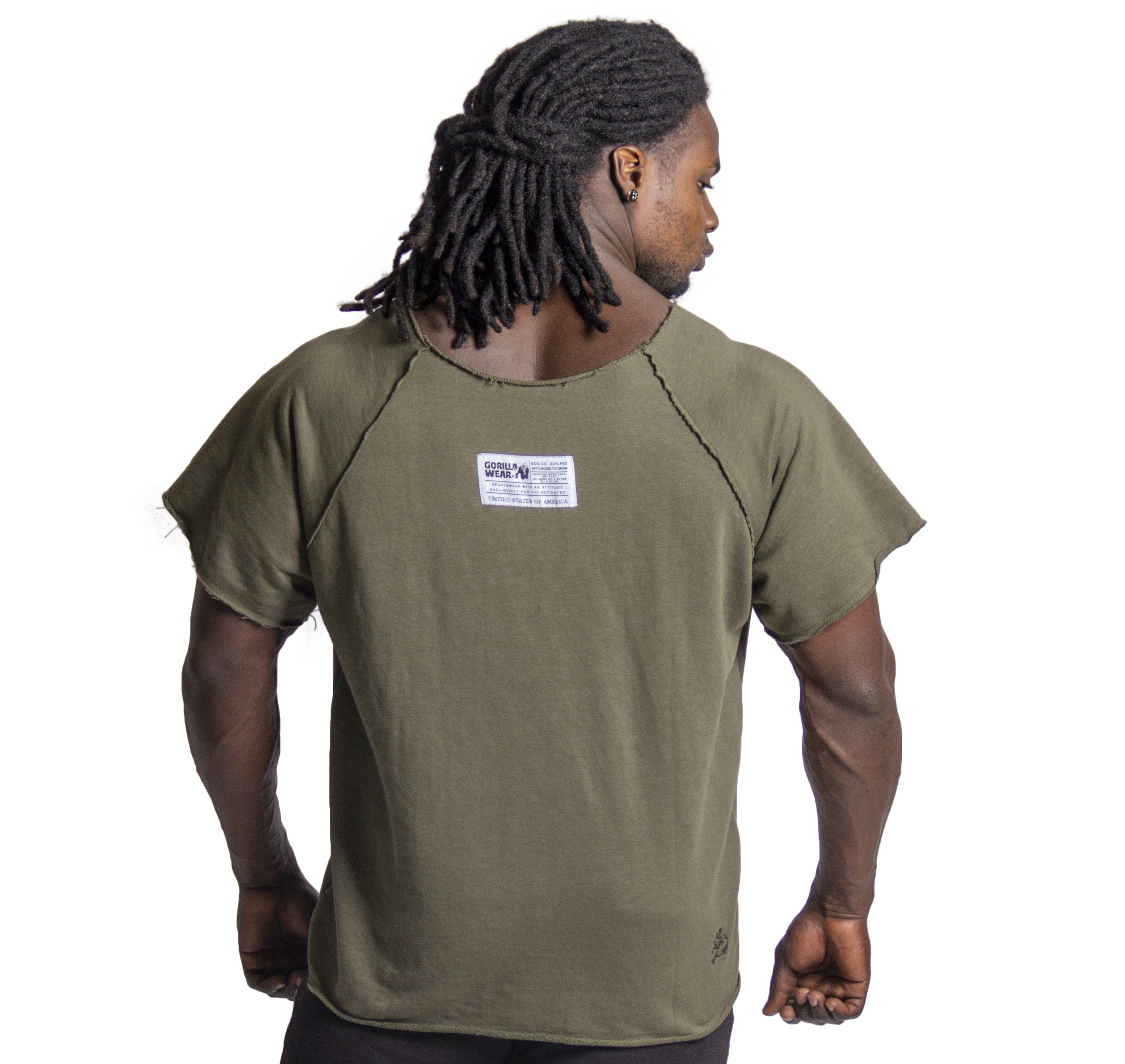 Gorilla Wear Classic Workout Top, army green Gorilla Wear