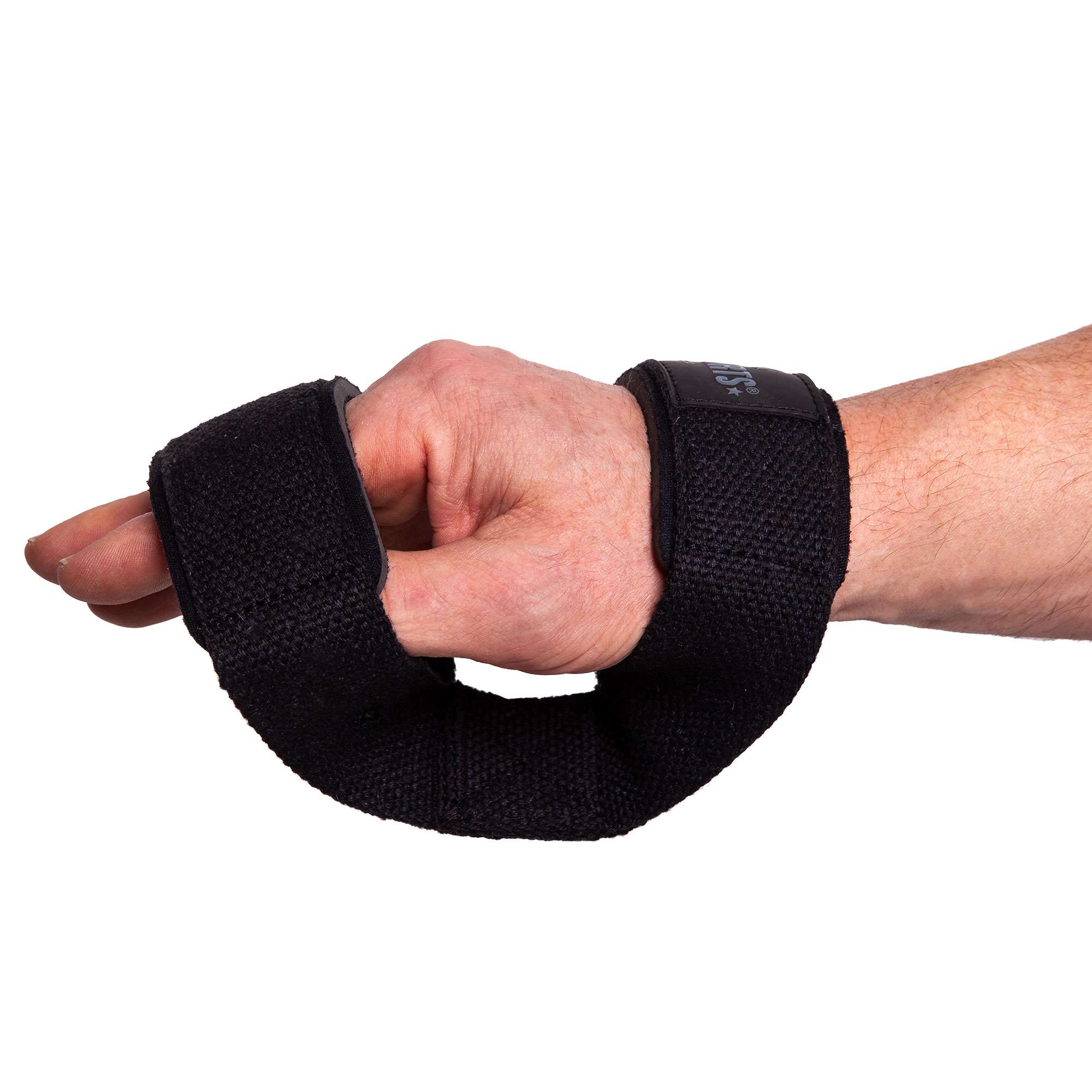 C.P. Sports Figure 8 Straps - Lifting Loops, black C.P. Sports