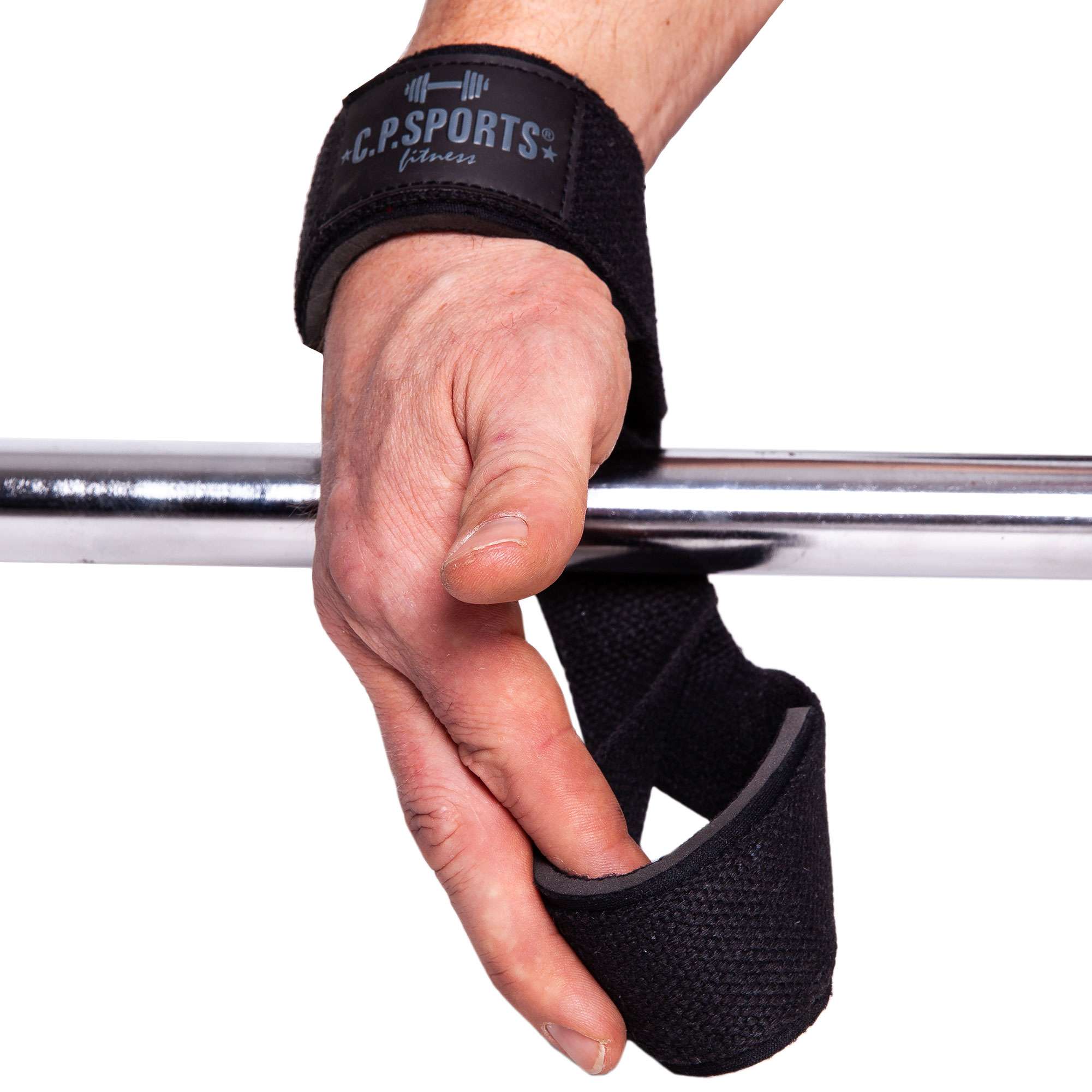 C.P. Sports Figure 8 Straps - Lifting Loops, black C.P. Sports
