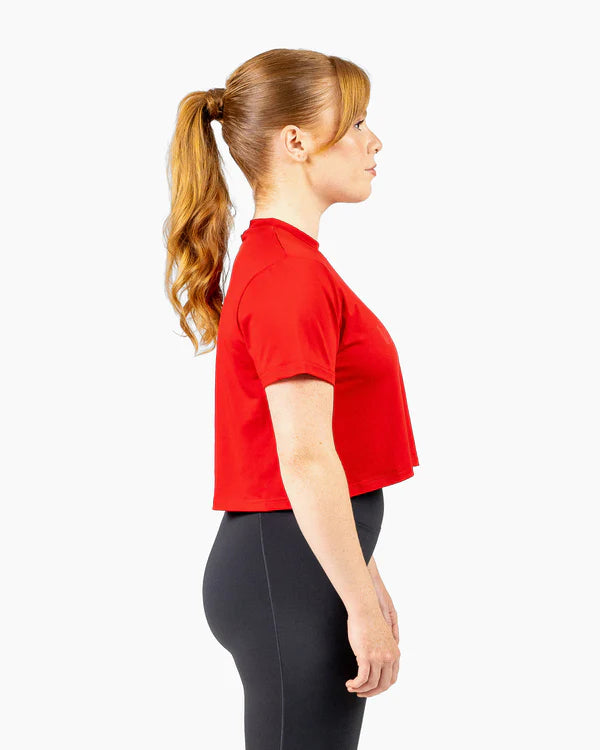 Velites Crop Holo Röd