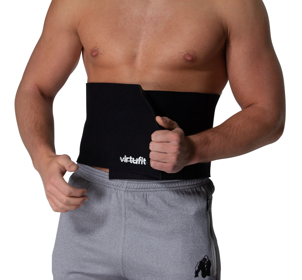 Virtufit Waist Trimming Belt, black