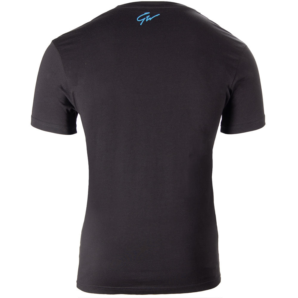 Gorilla Wear Chester T-Shirt, black/blue Gorilla Wear