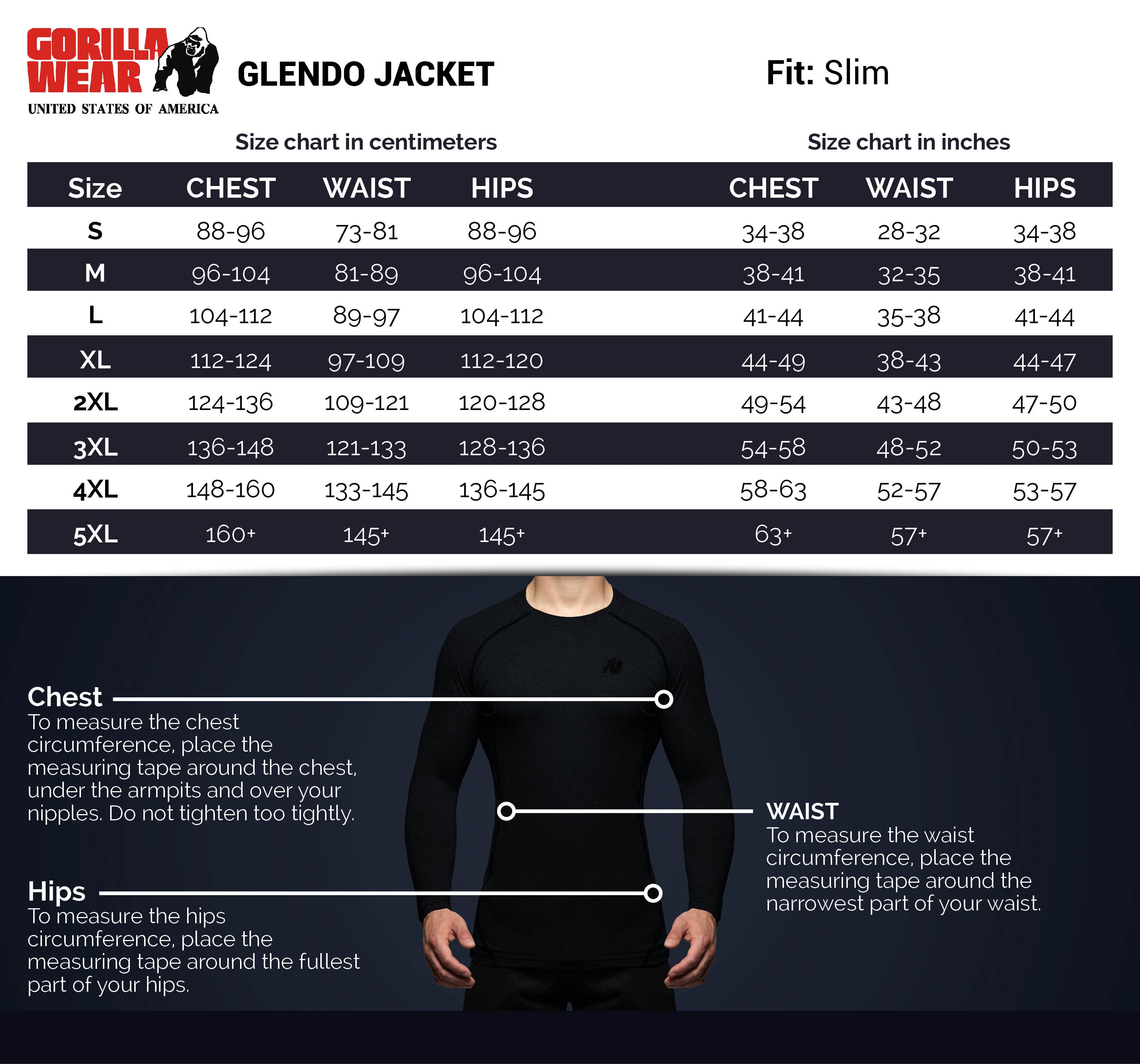 Gorilla Wear Glendo Jacket, light grey Gorilla Wear