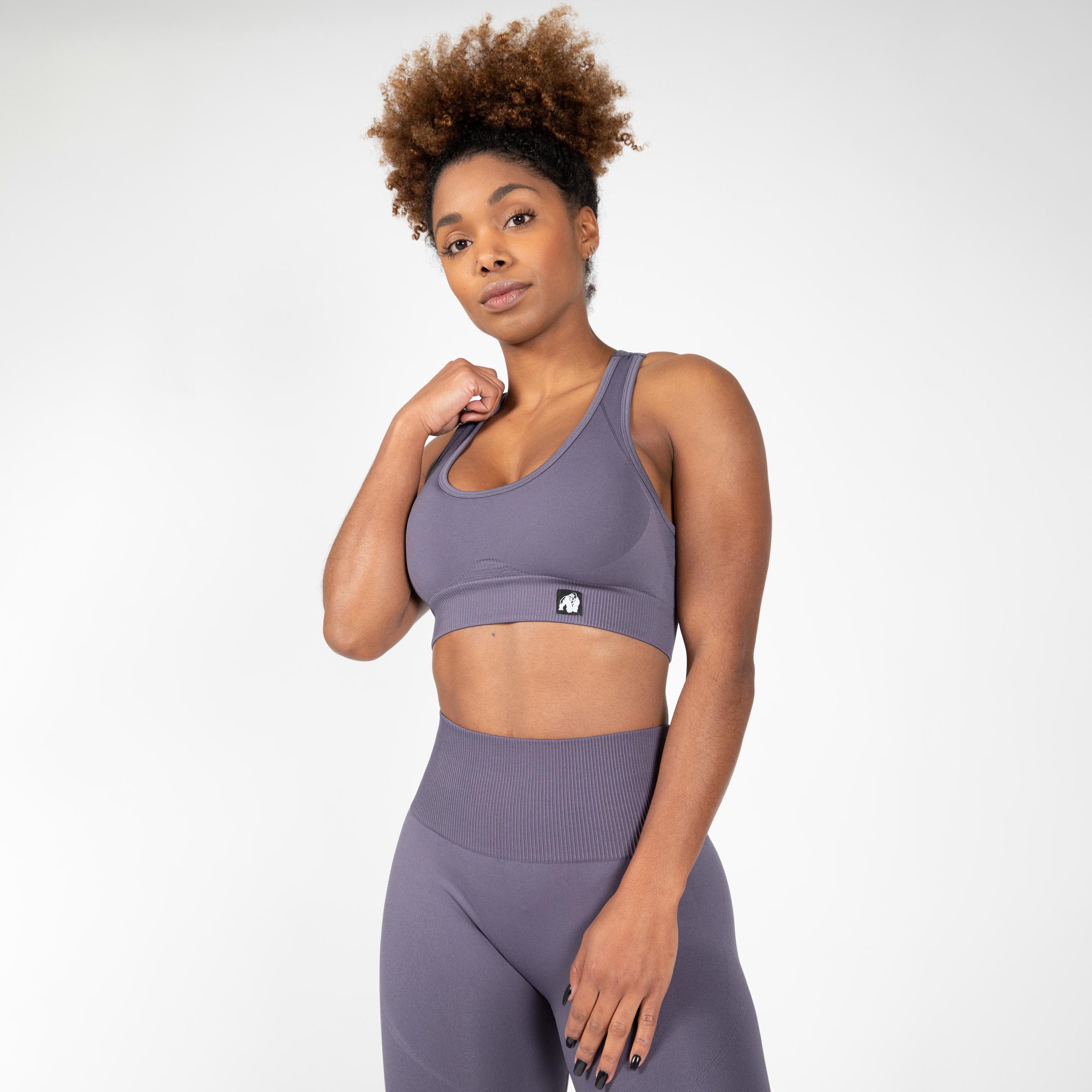 Gorilla Wear Yava Seamless Sport Bra, grey Gorilla Wear