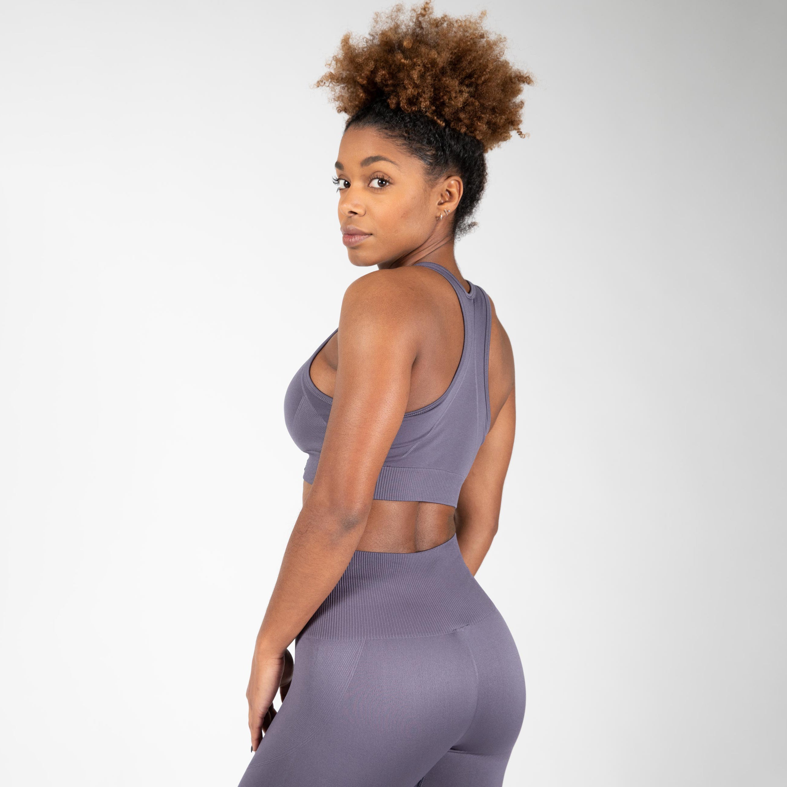 Gorilla Wear Yava Seamless Sport Bra, grey Gorilla Wear
