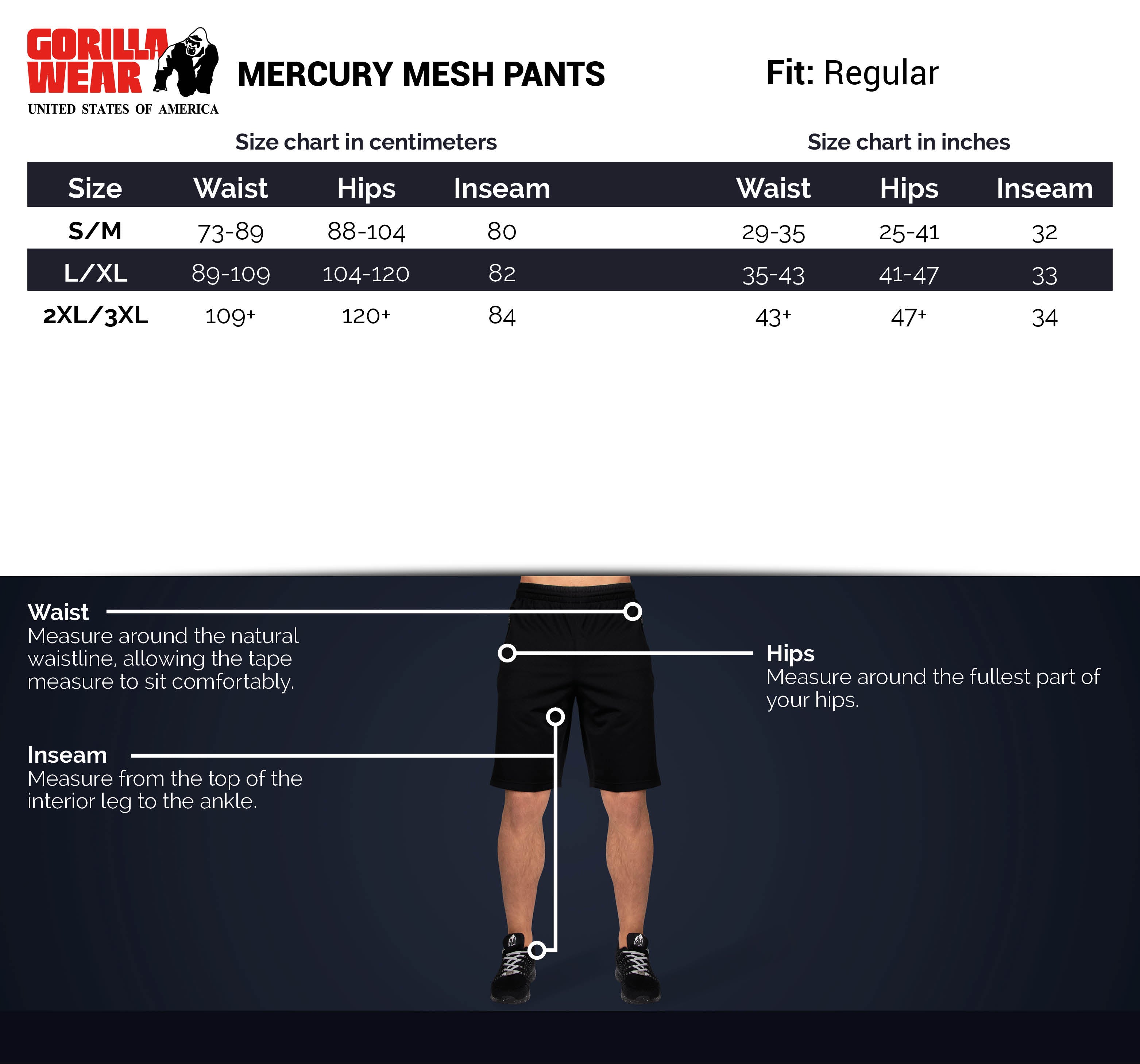 Gorilla Wear Mercury Mesh Pants, army green/black Gorilla Wear
