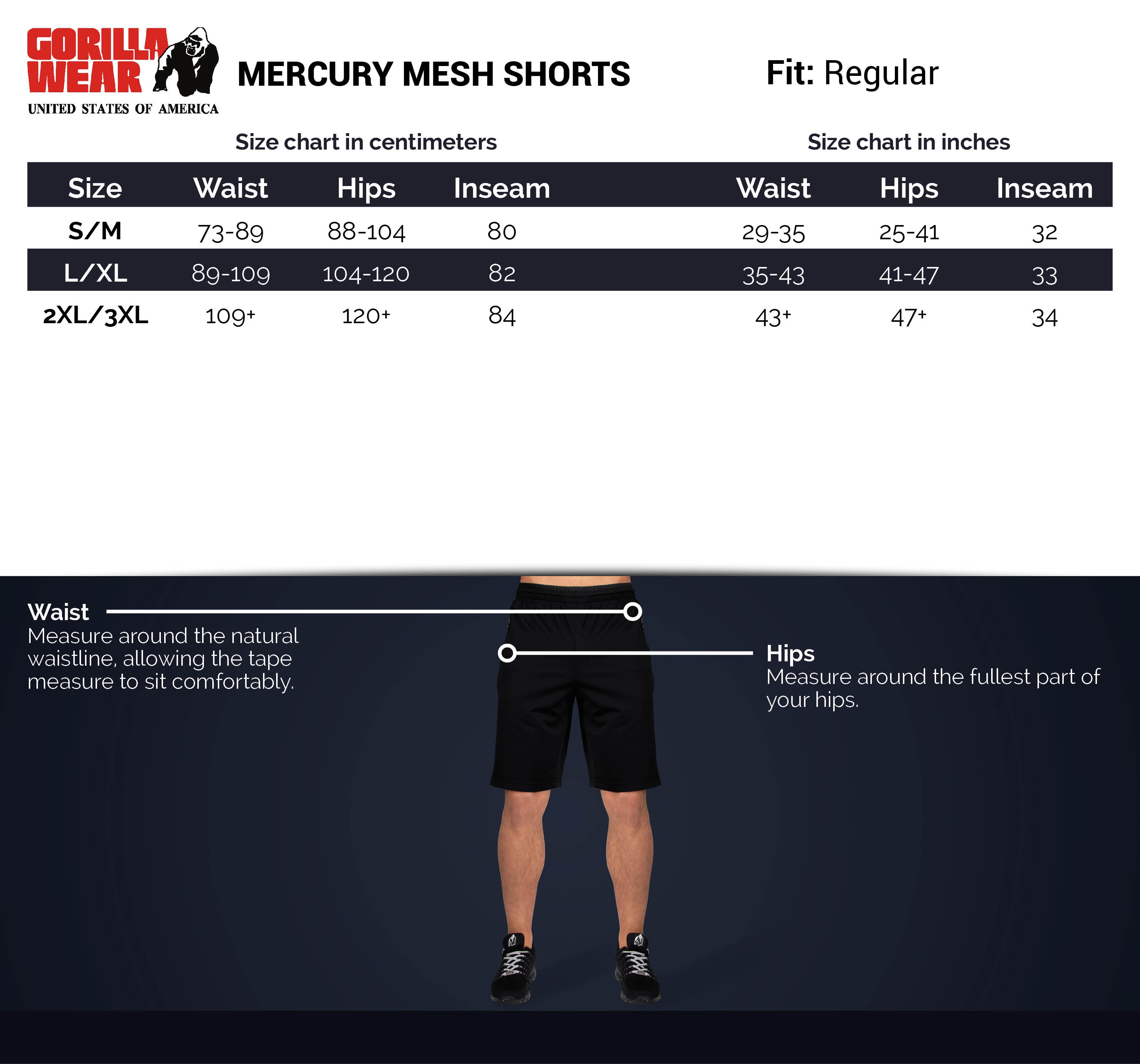Gorilla Wear Mercury Mesh Shorts, grey/black Gorilla Wear