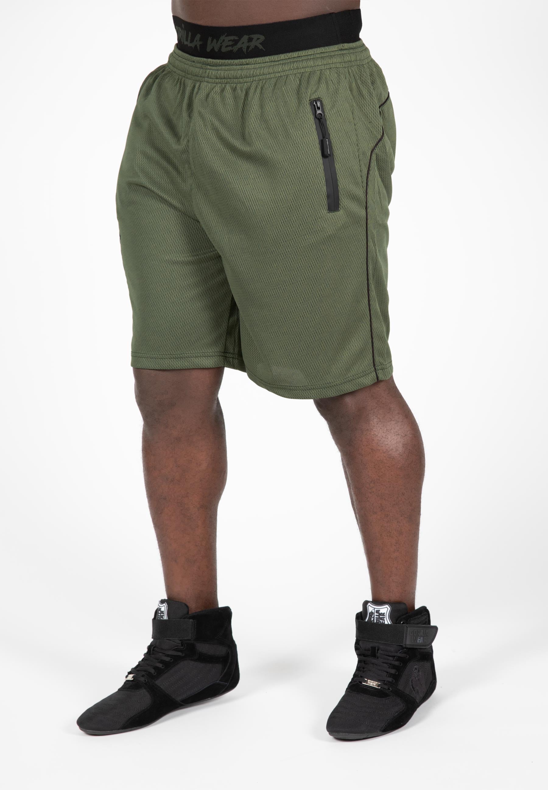 Gorilla Wear Mercury Mesh Shorts, army green/black Gorilla Wear