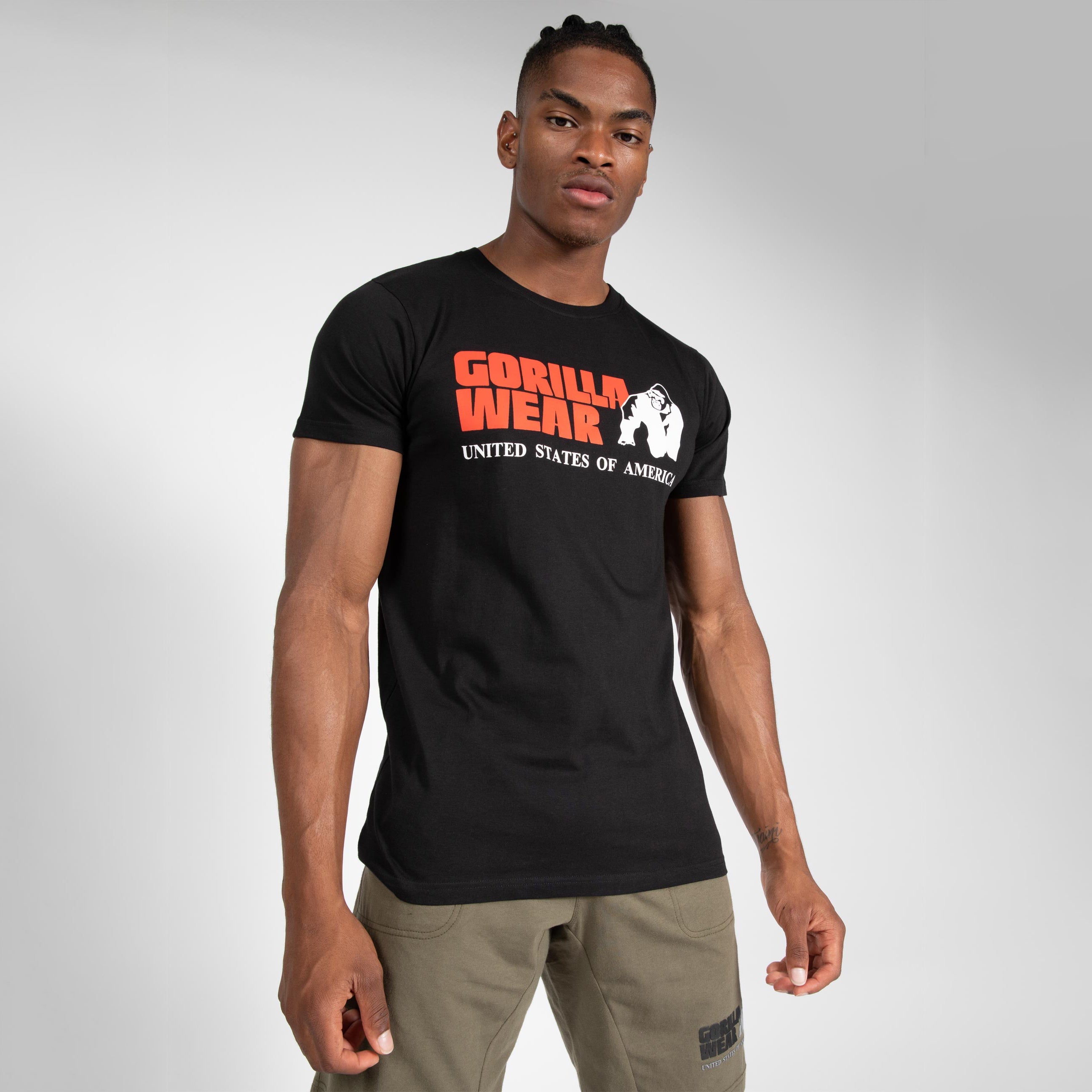 Gorilla Wear Classic T-Shirt, black Gorilla Wear