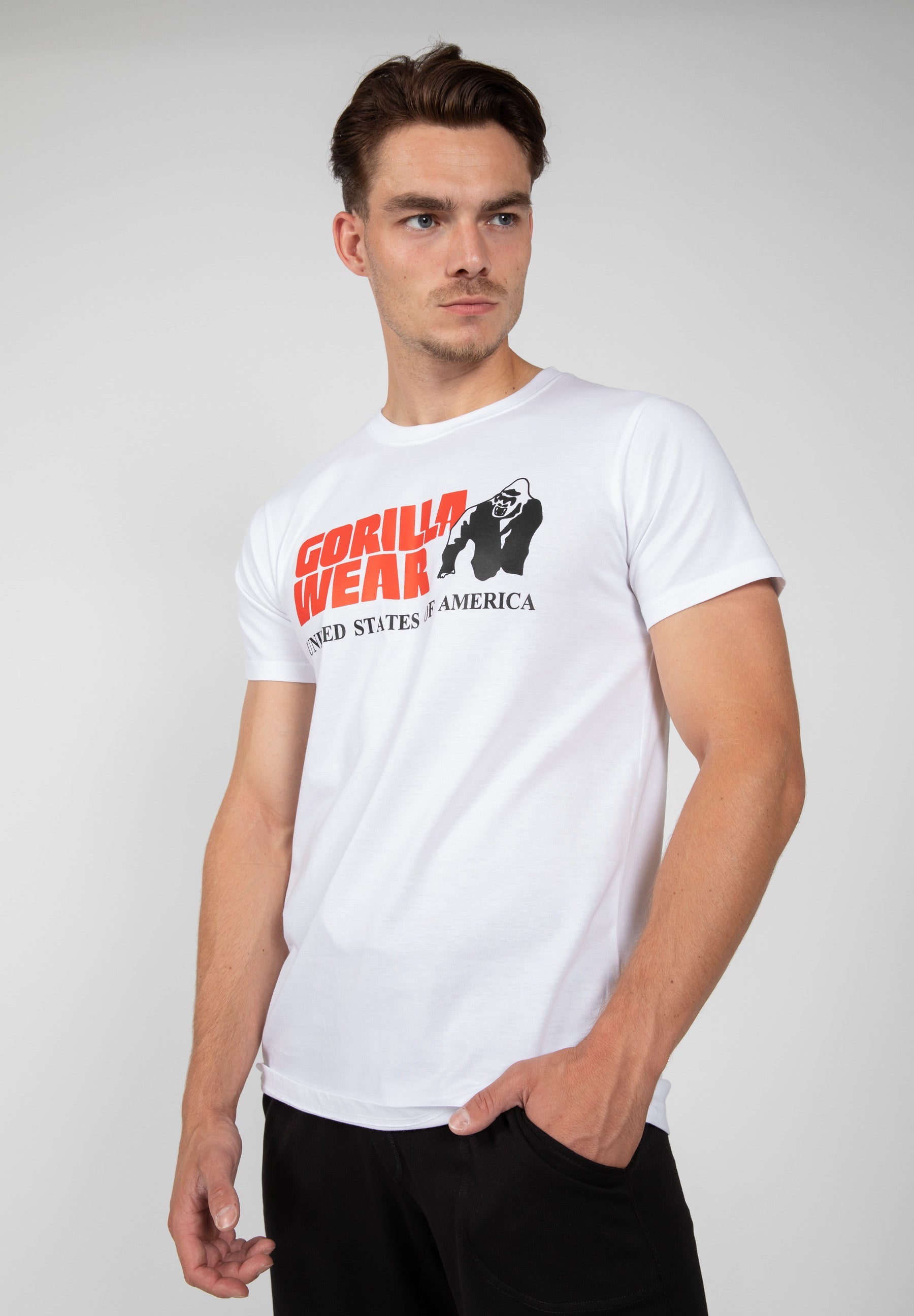 Gorilla Wear Classic T-Shirt, white Gorilla Wear