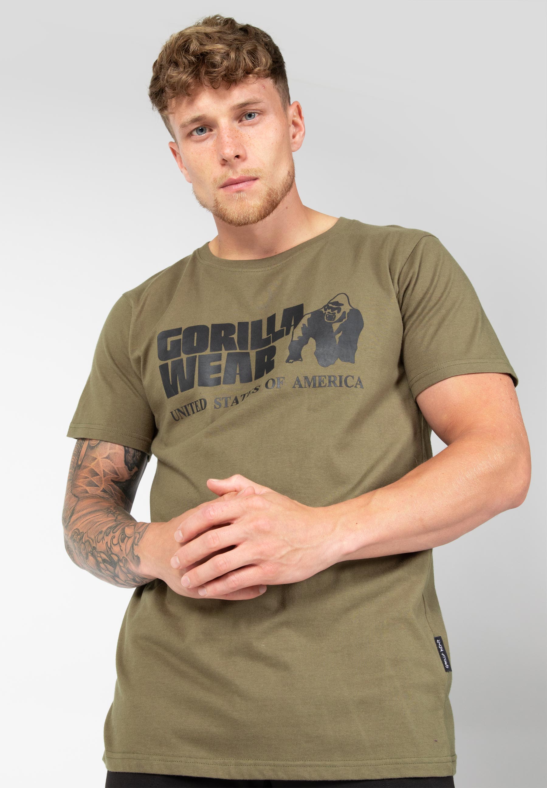 Gorilla Wear Classic T-Shirt, army green Gorilla Wear