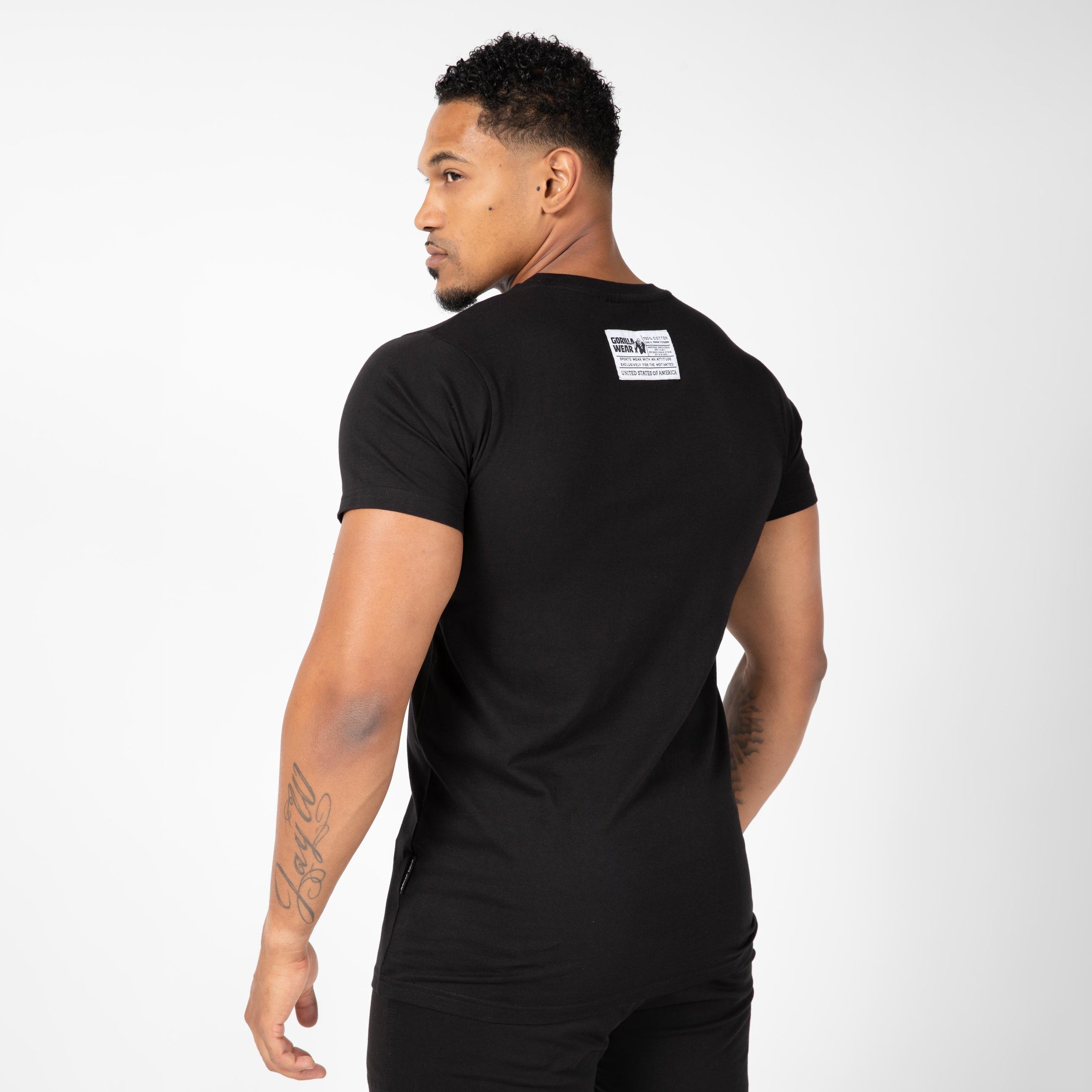 Gorilla Wear Classic T-Shirt, black/gold Gorilla Wear
