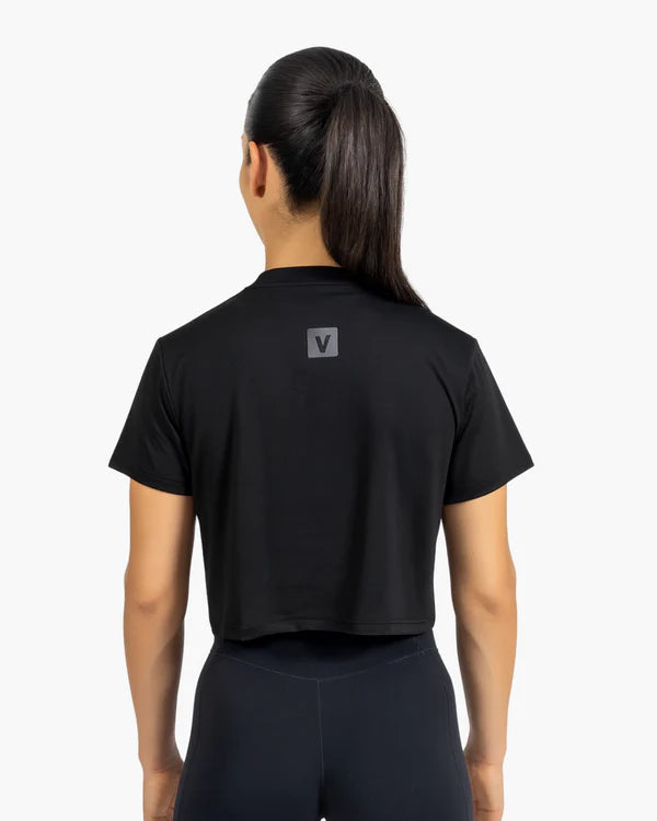 Velites Prvn Crop Holo Svart