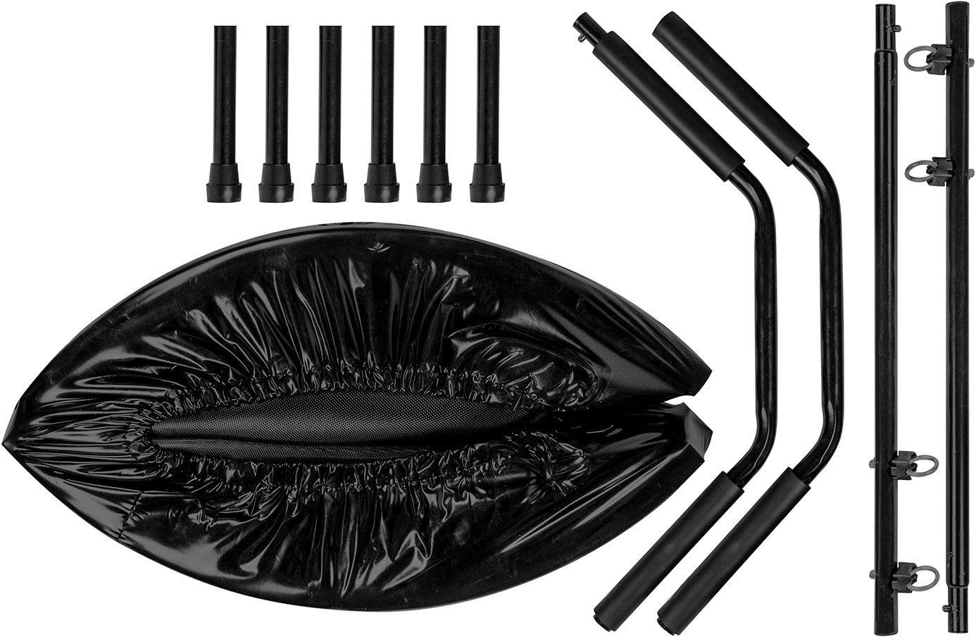 Virtufit Fitness Trampoline with Handlebar, 100 cm Virtufit
