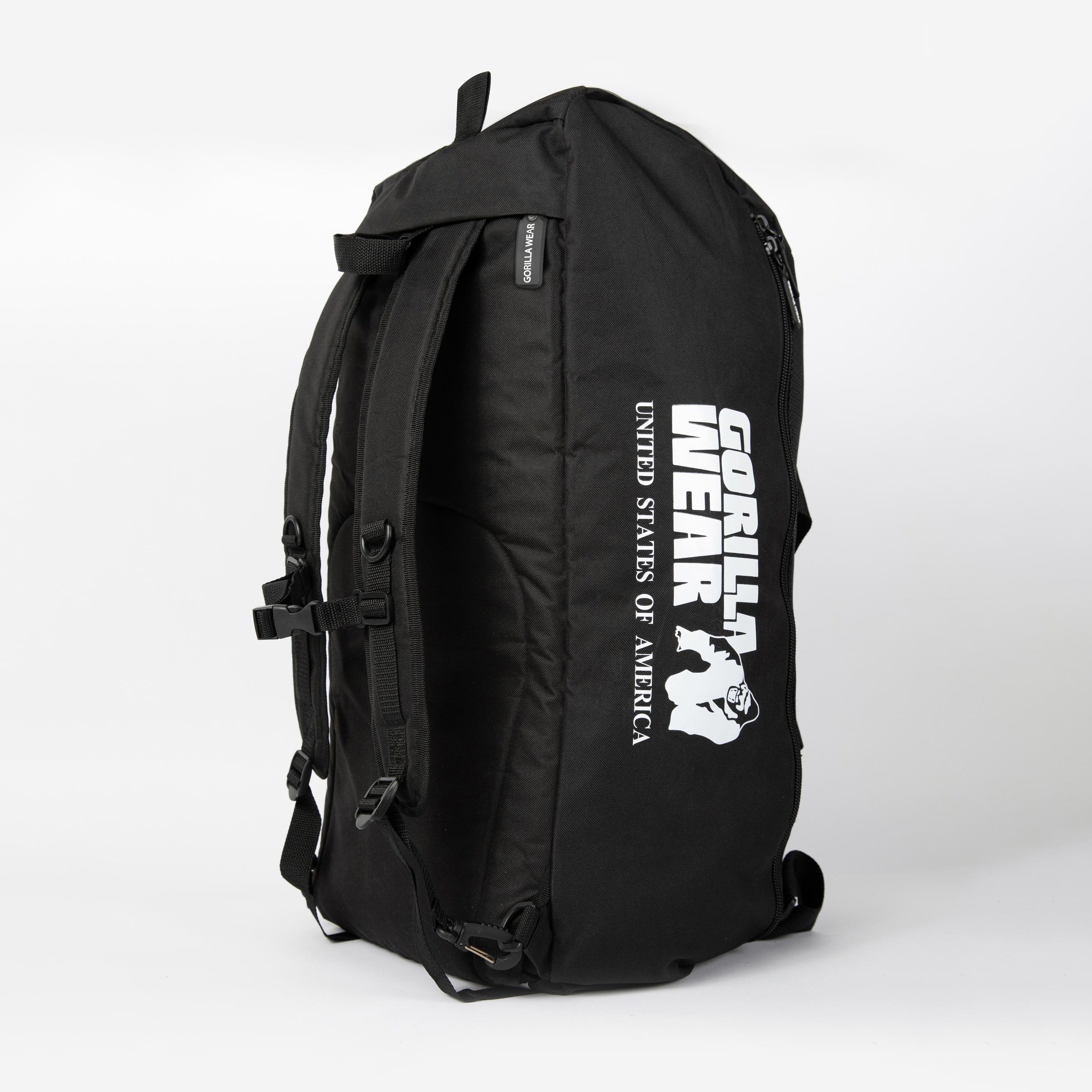 Gorilla Wear Norris Hybrid Gym Bag/Backpack, black Gorilla Wear