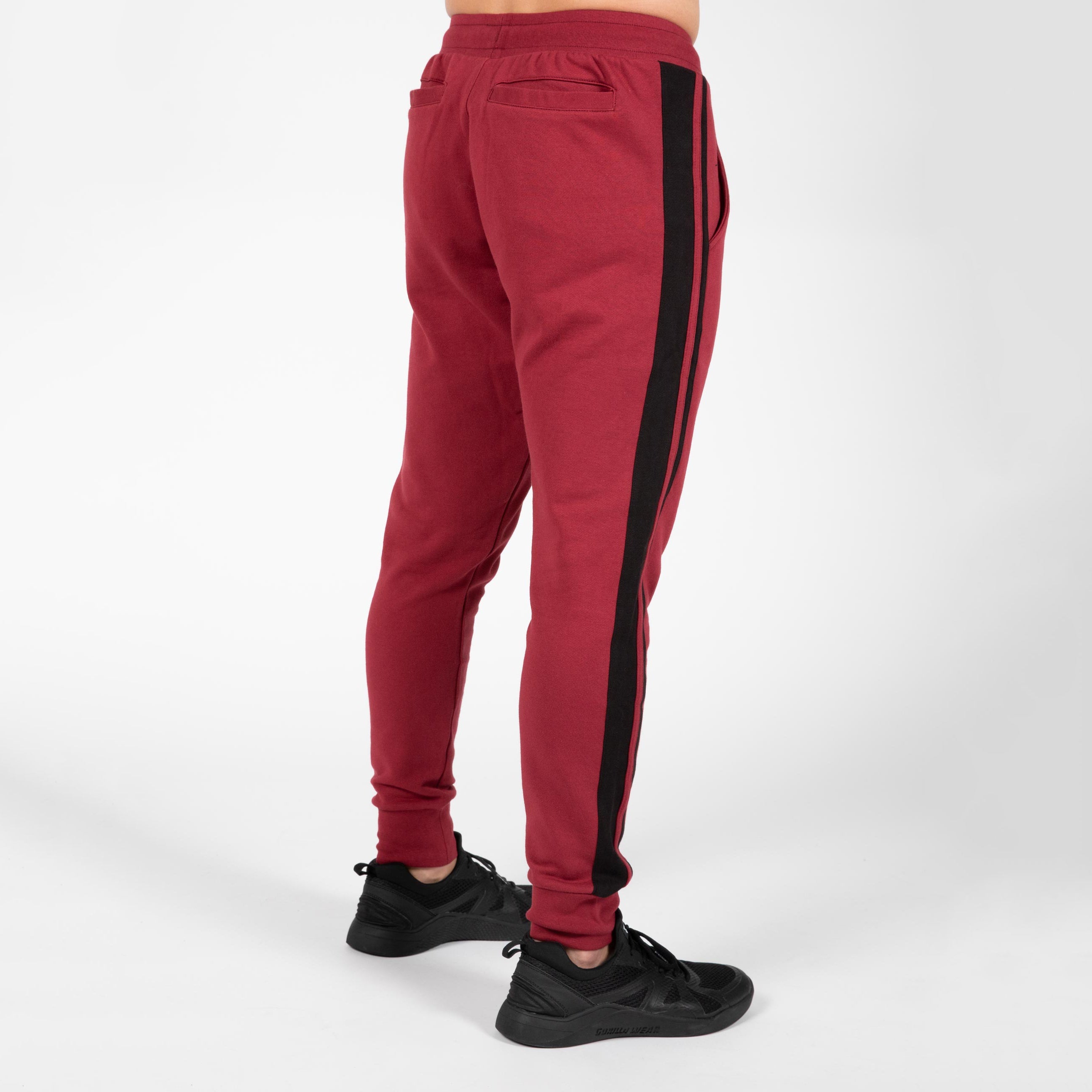 Gorilla Wear Banks Pants, burgundy red/black Gorilla Wear