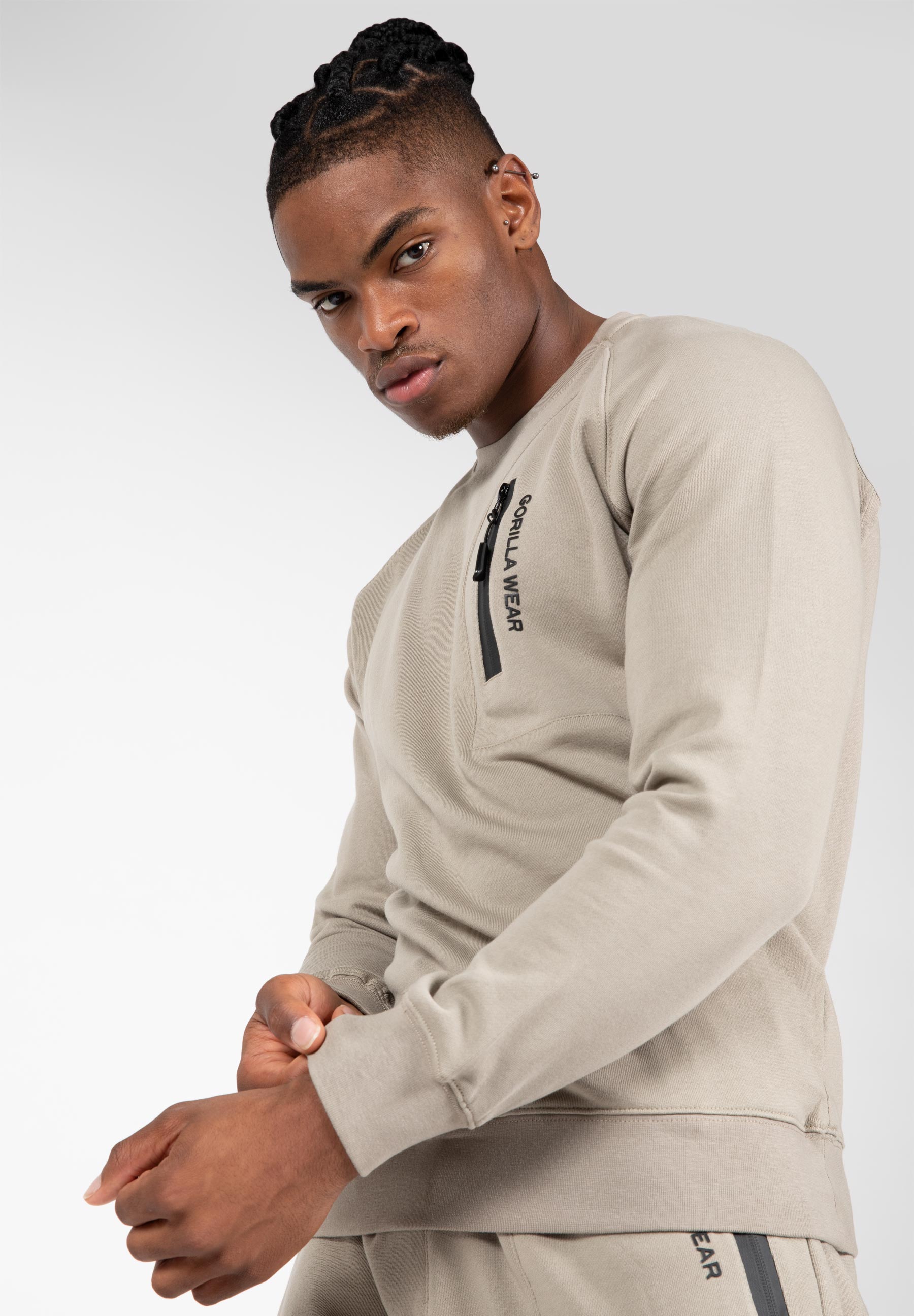 Gorilla Wear Newark Sweater, beige Gorilla Wear