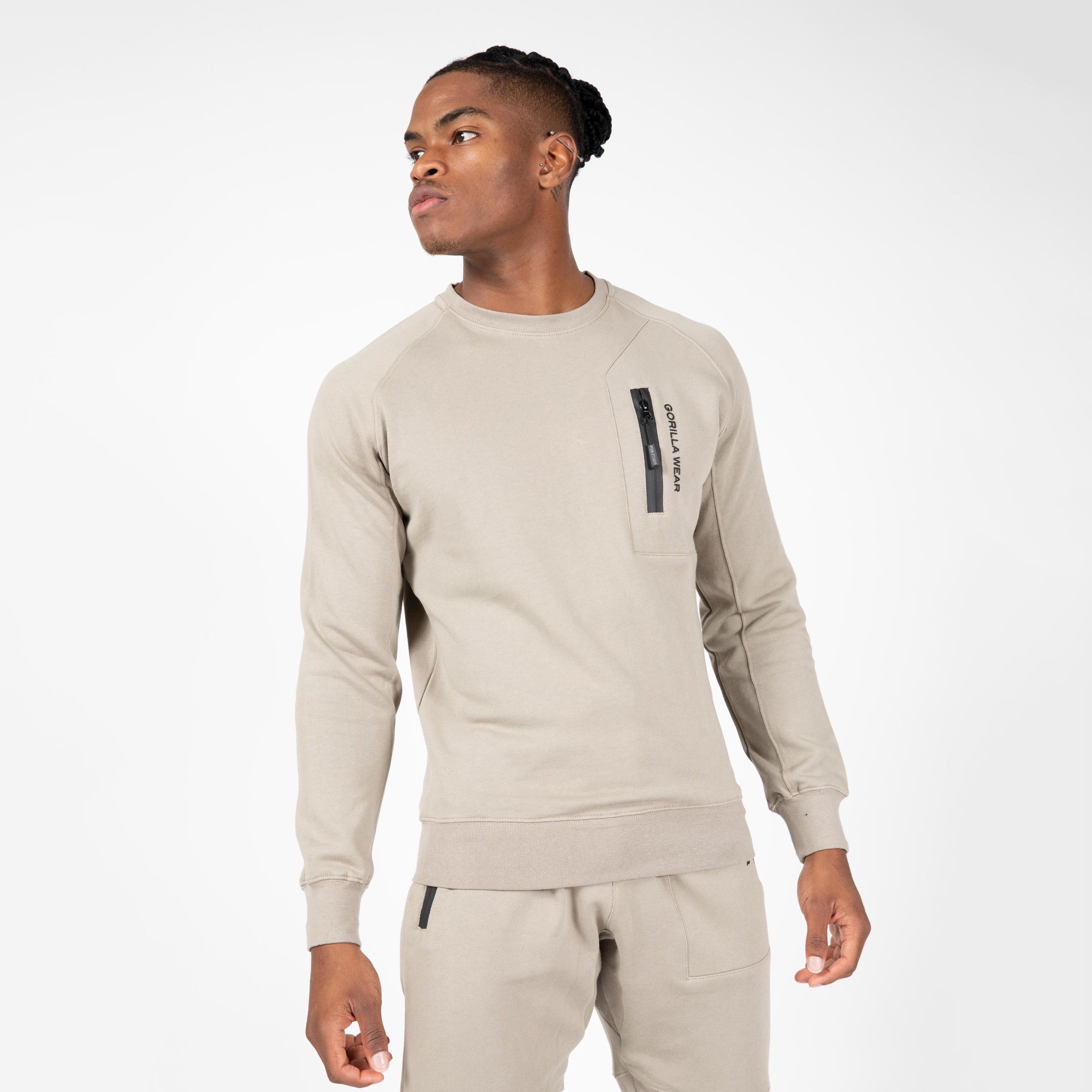 Gorilla Wear Newark Sweater, beige Gorilla Wear