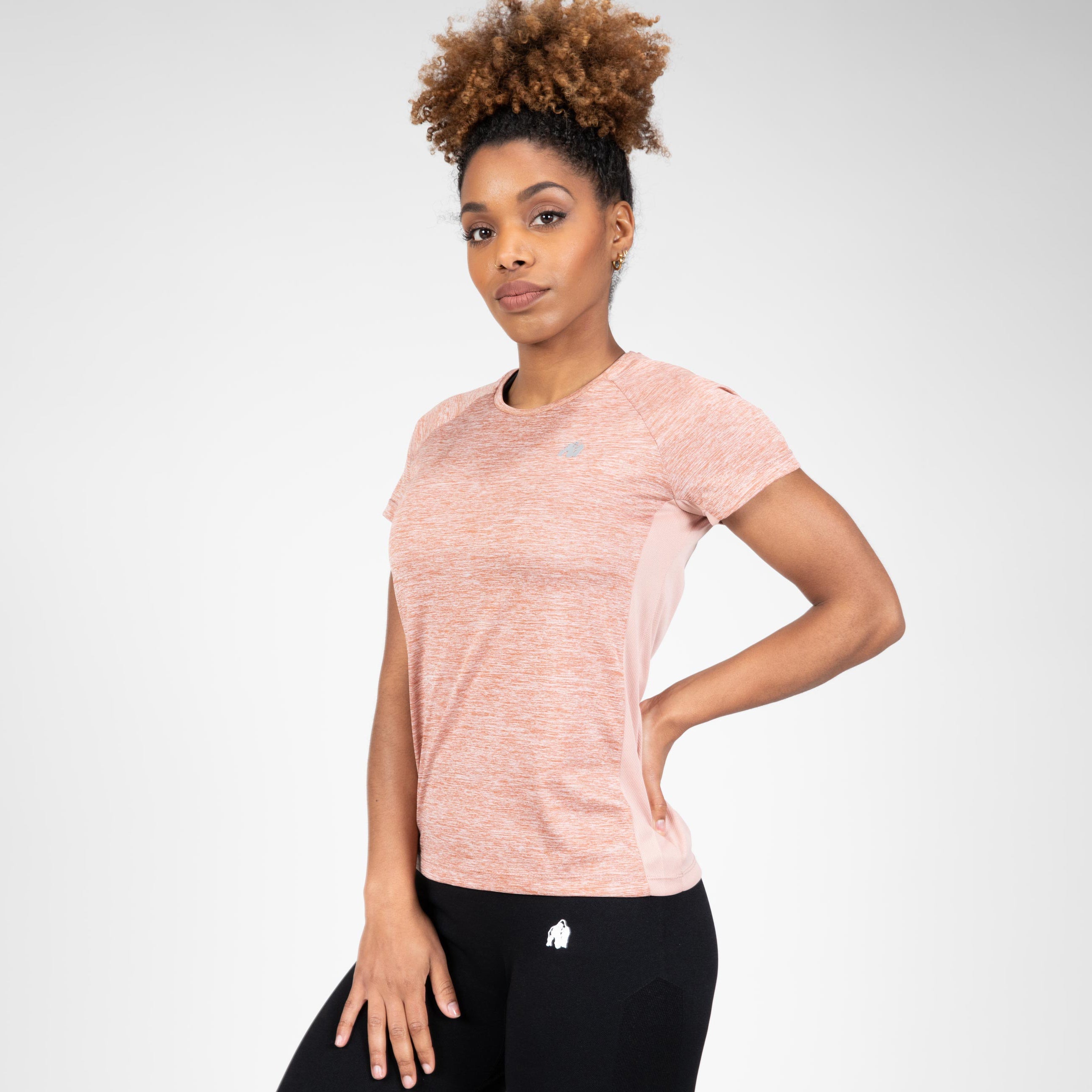 Gorilla Wear Monetta Performance T-Shirt, salmon pink Gorilla Wear