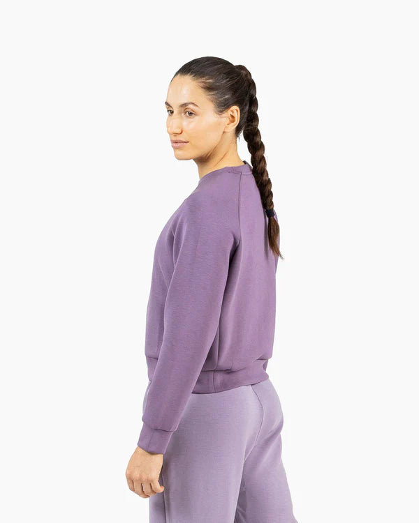 Velites Crop Sweatshirt Holo Lila