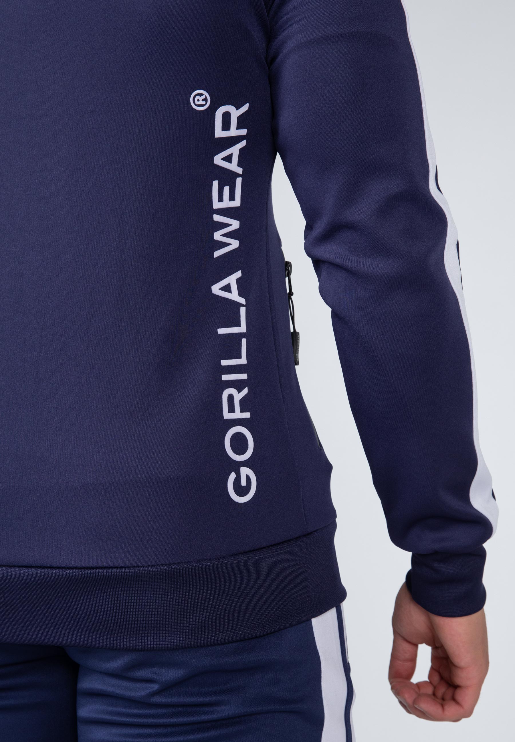 Gorilla Wear Stratford Track Jacket, navy Gorilla Wear