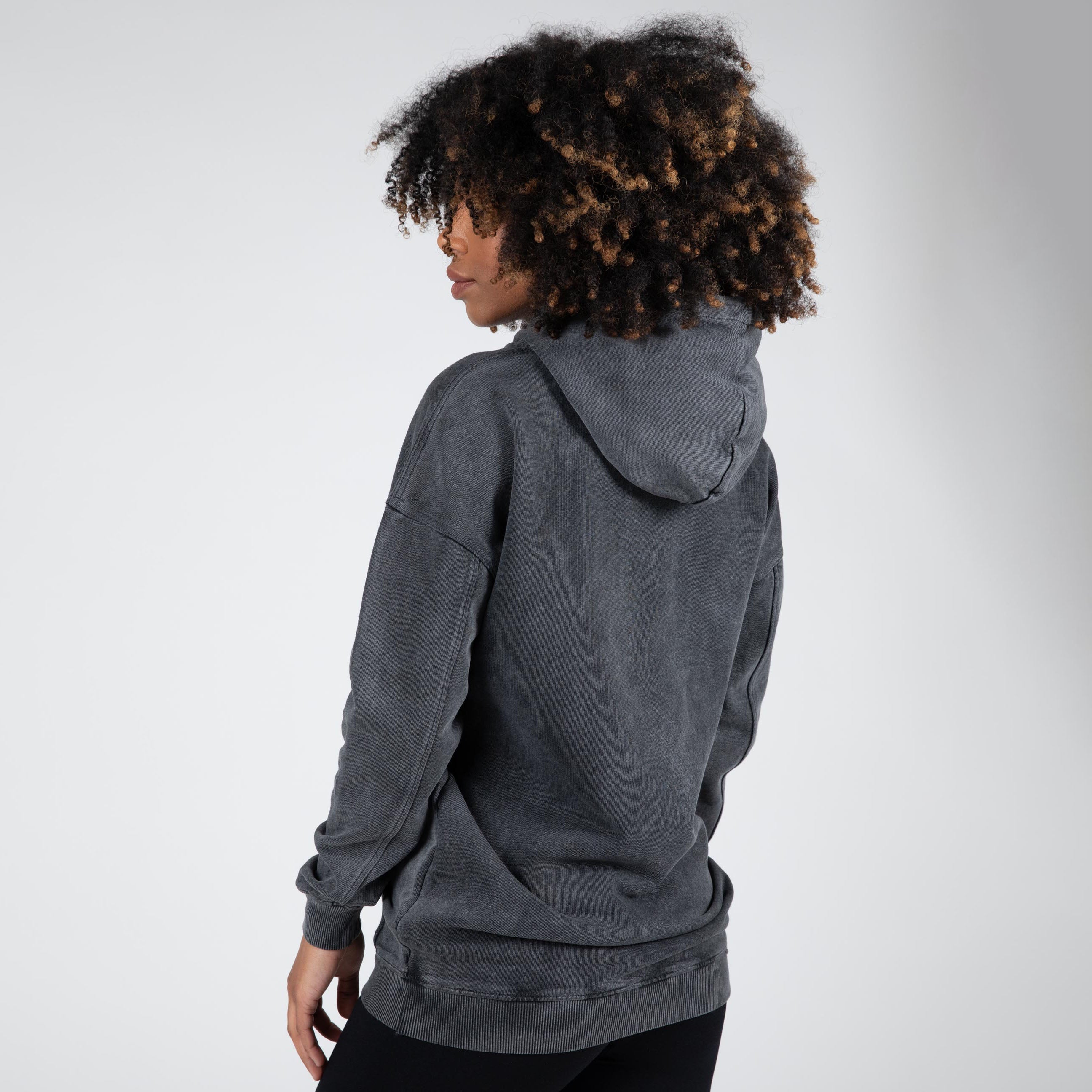 Gorilla Wear Crowley Oversized Women's Hoodie, washed grey Gorilla Wear