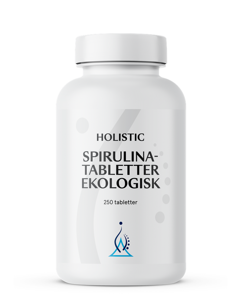 Holistic Spirulina ekologisk 250 tabletter