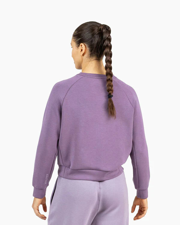 Velites Crop Sweatshirt Holo Lila