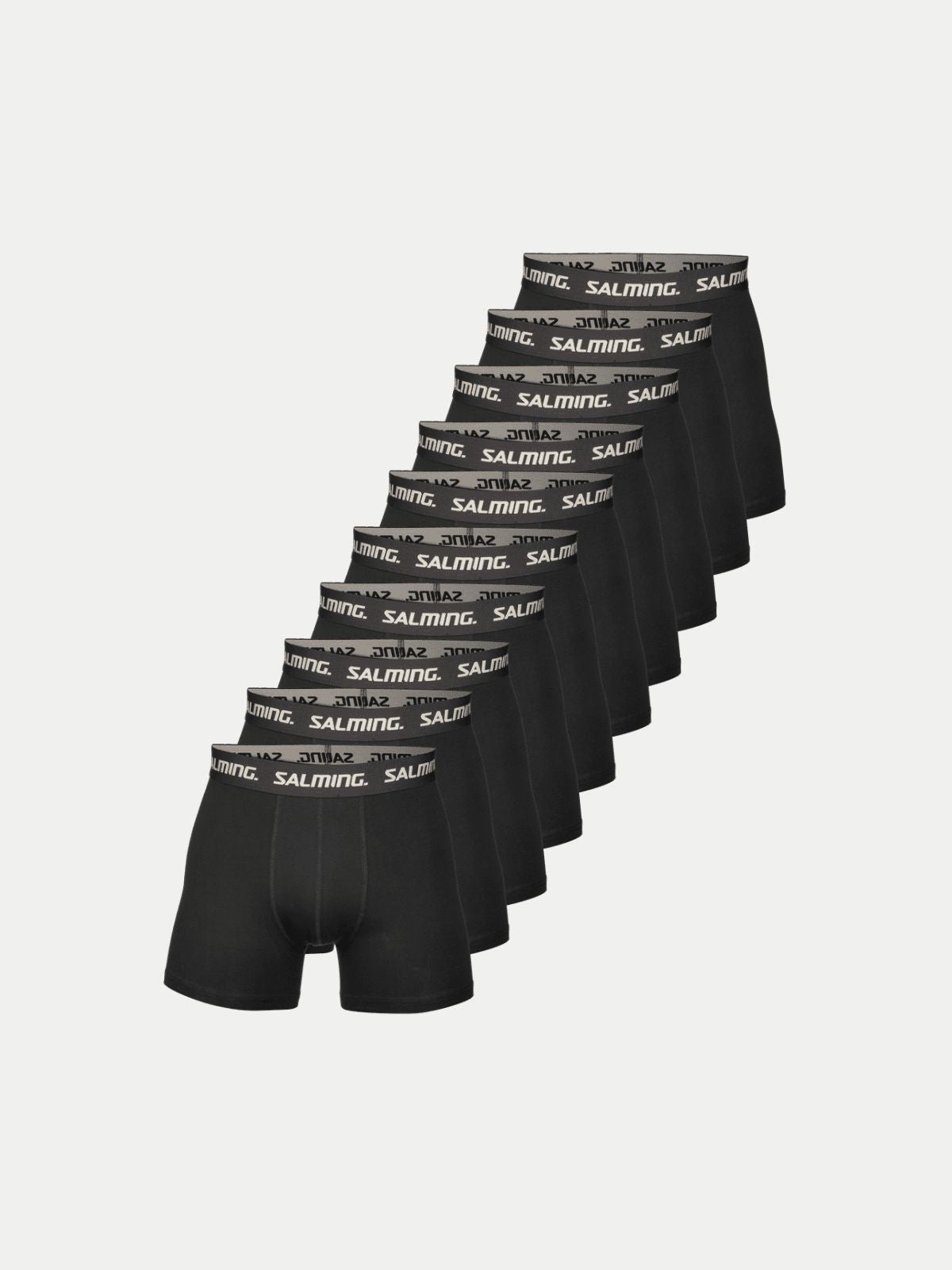 Salming 10-Pack Cotton Boxers Black