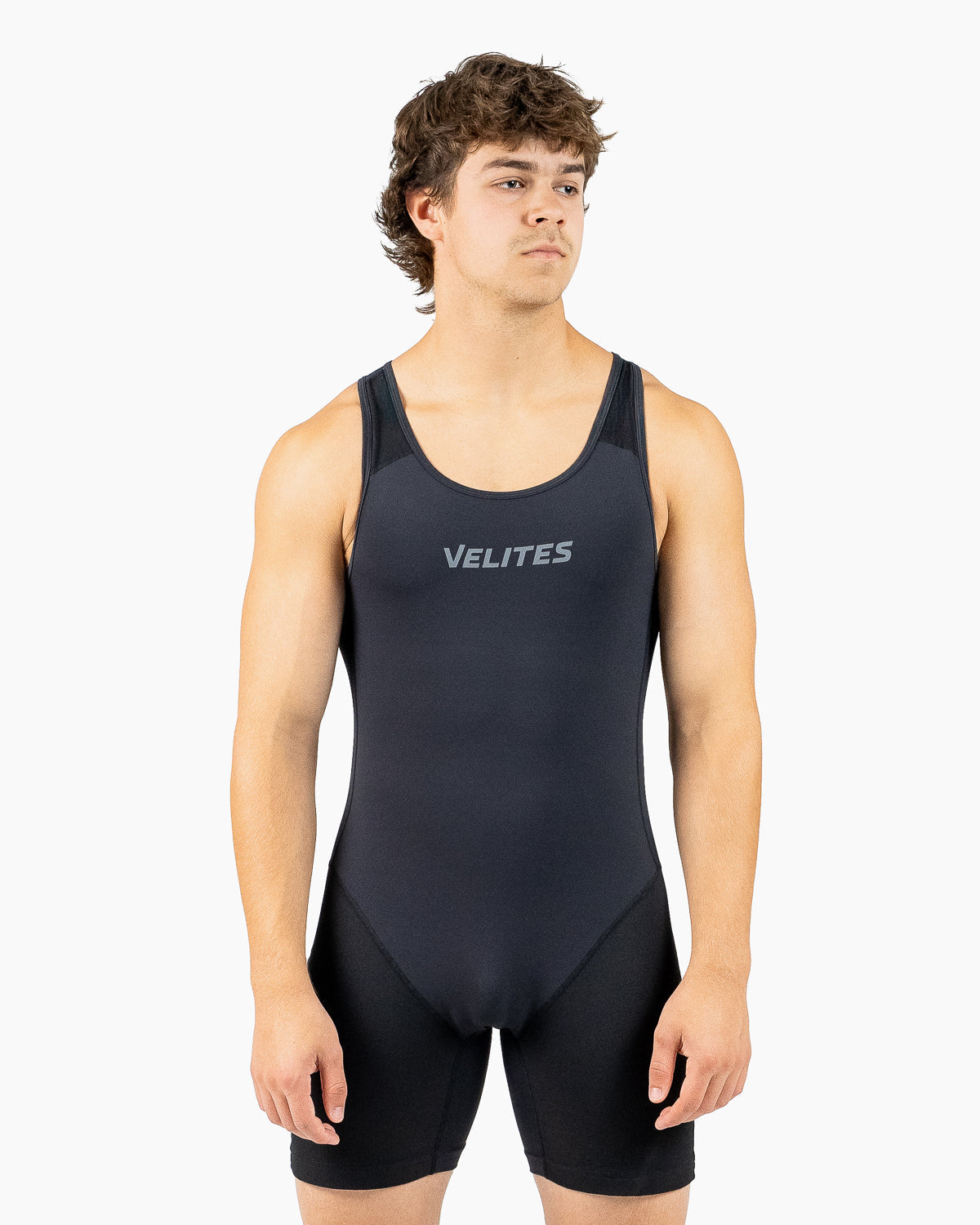 Velites Weightlifting Maillot Men Black