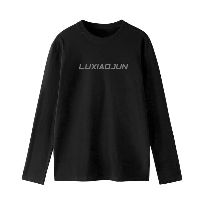 LUXIAOJUN Daily Essentials Unisex Long Sleeves T-shirt
