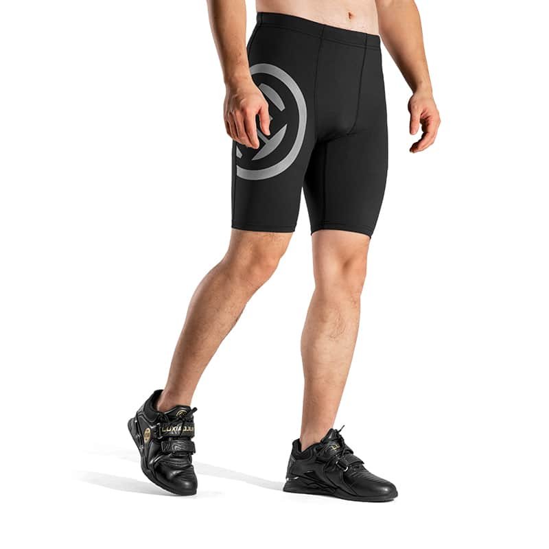 LUXIAOJUN Pro Sportswear Men's Fitness Training Tight Shorts