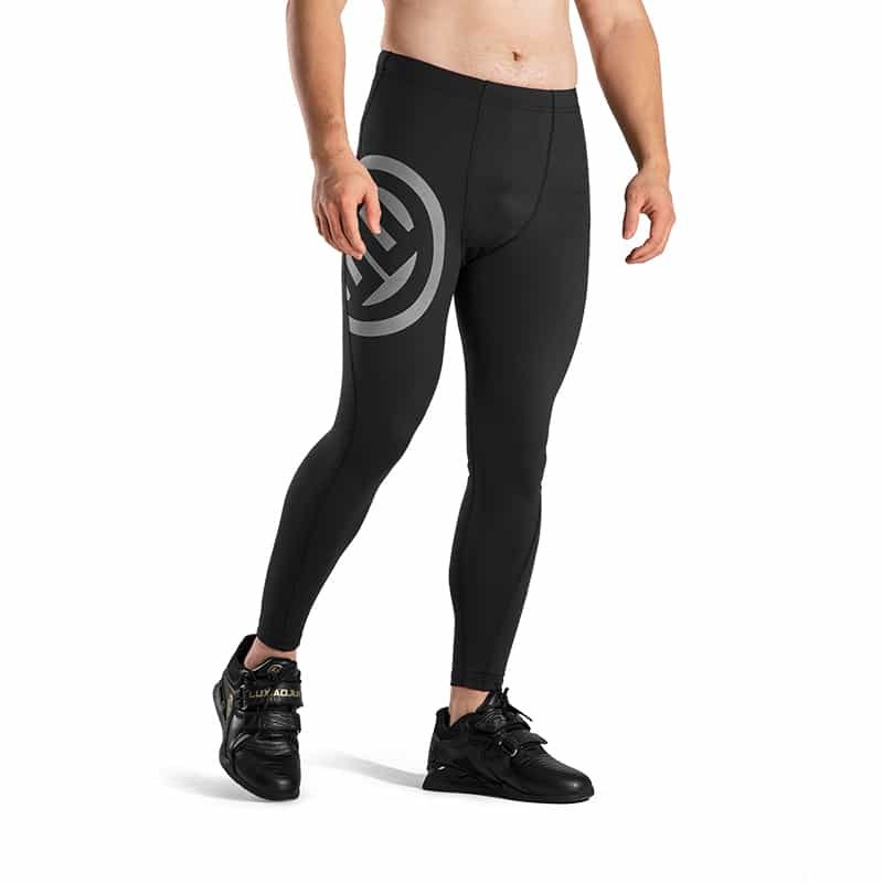 LUXIAOJUN Pro Sportswear Men's Fitness Tights