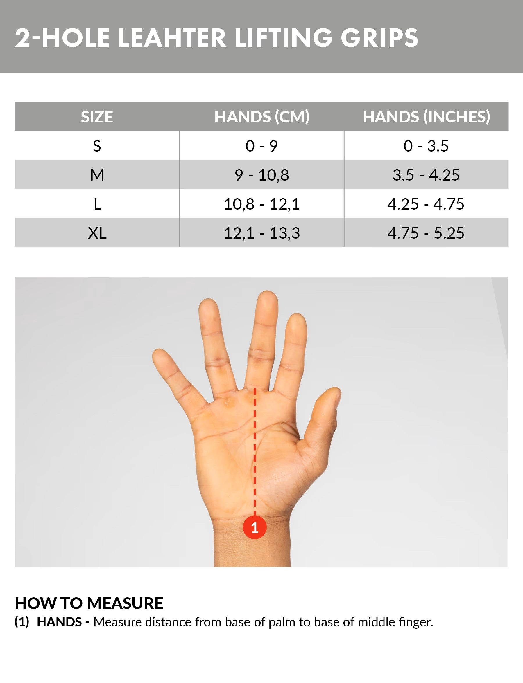 Gorilla Wear 2-Hole Leather Lifting Grips, black Gorilla Wear